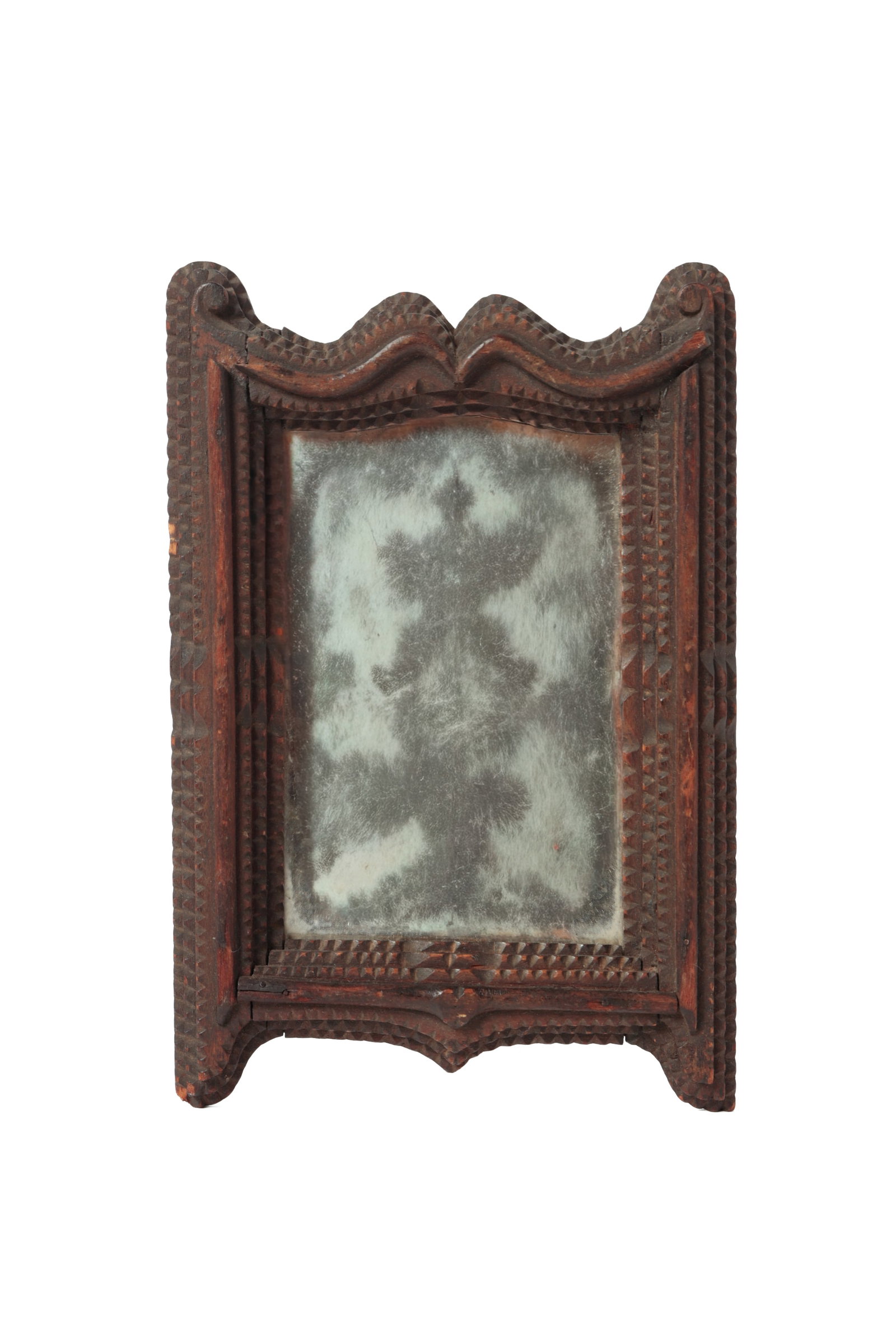 THREE FRAMED MIRRORS. - 4
