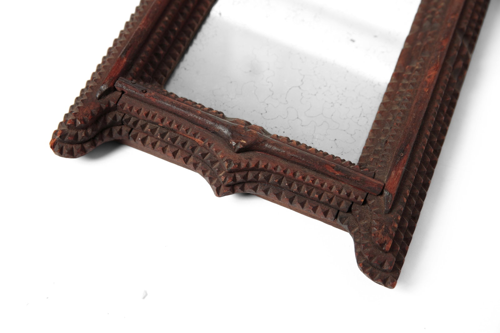 THREE FRAMED MIRRORS. - 6