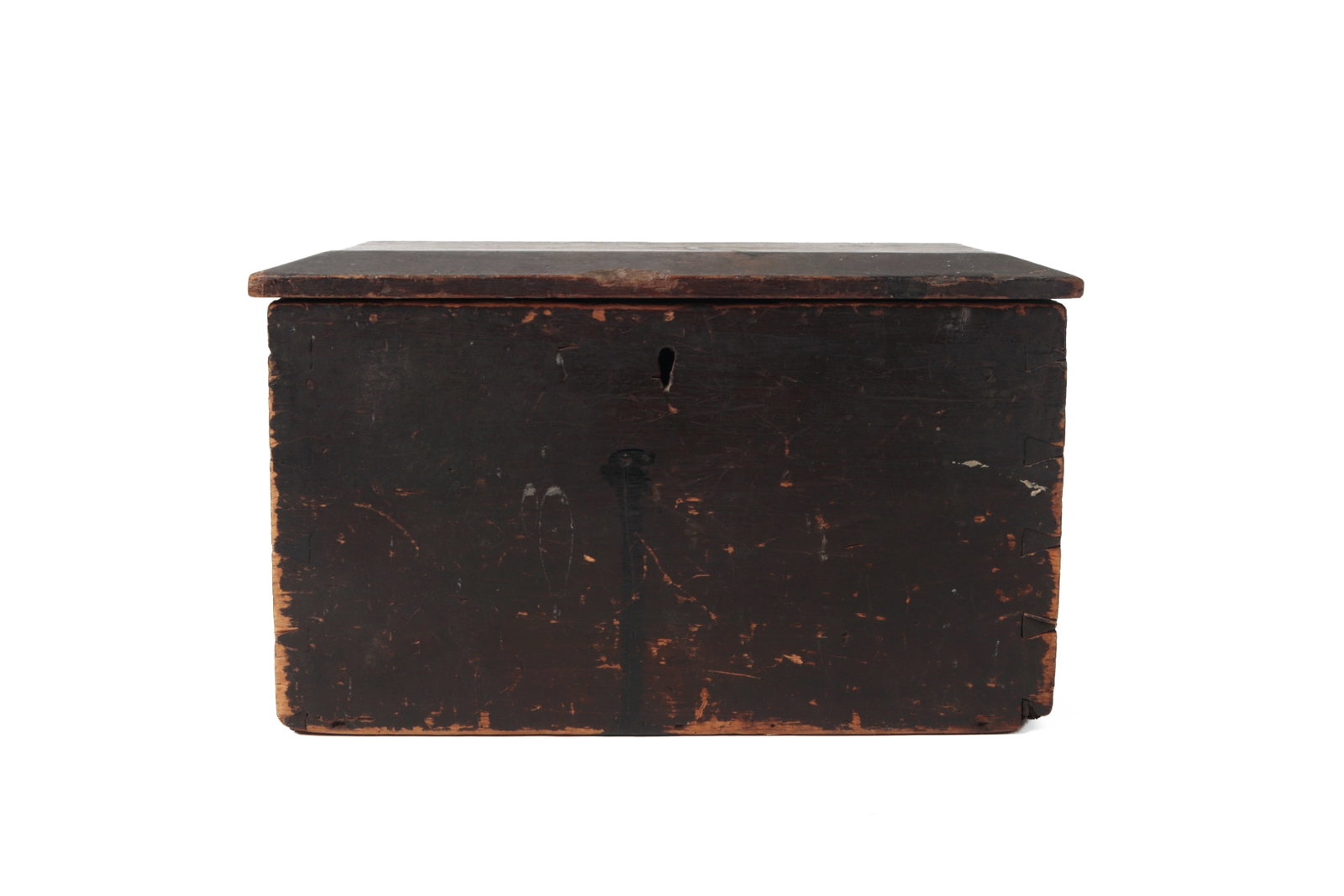THREE WOOD BOXES. - 2