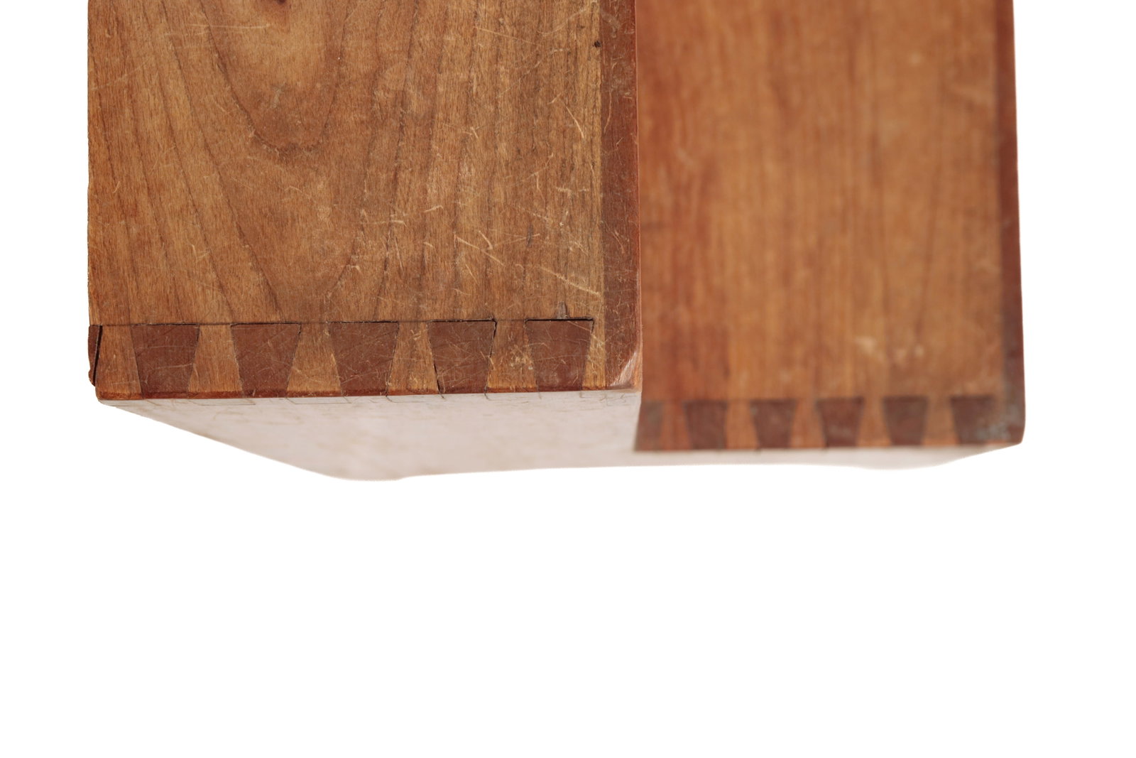 ENGLISH YEW BED STEPS. - 7