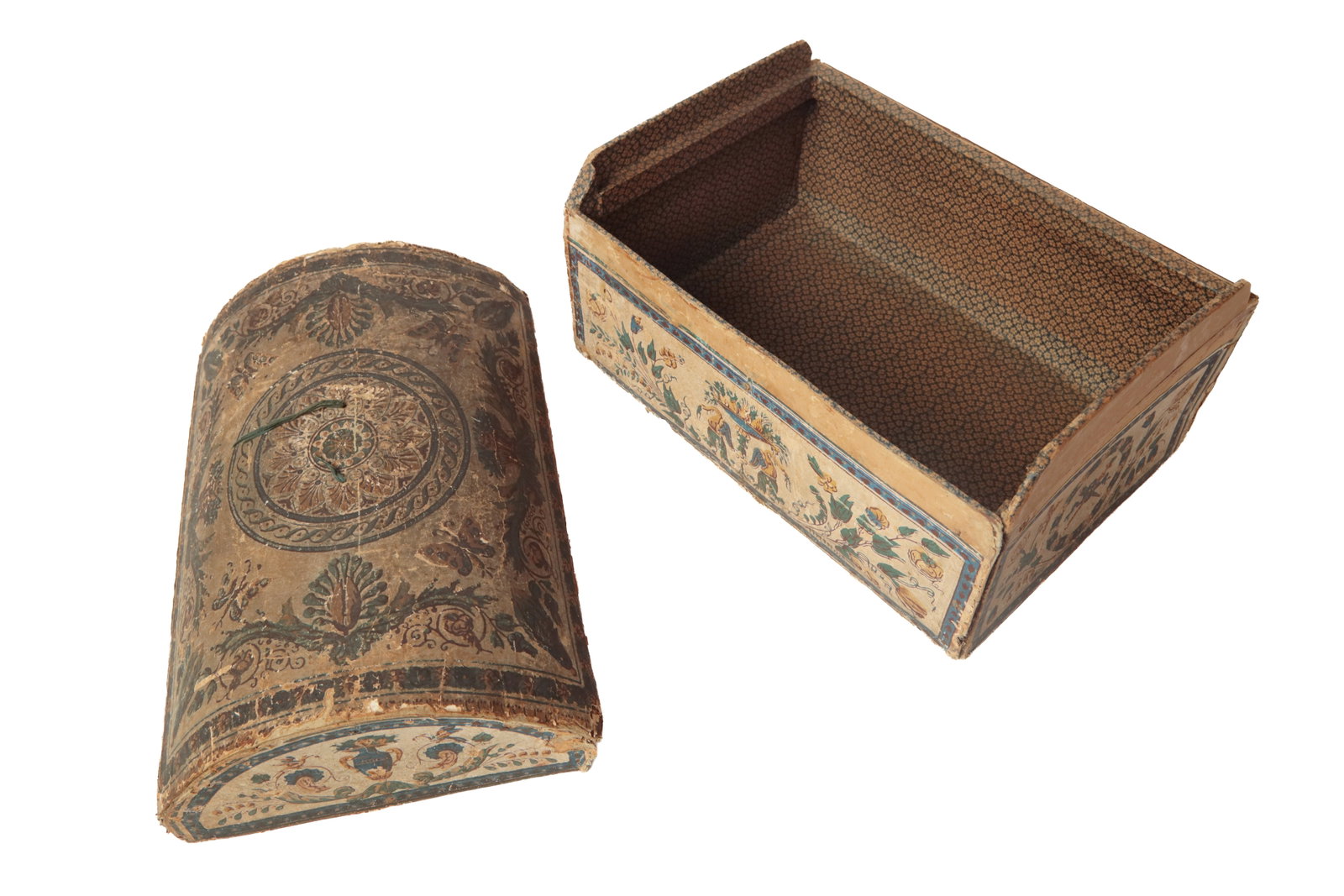 DOME TOP WALLPAPER BOX. - 8