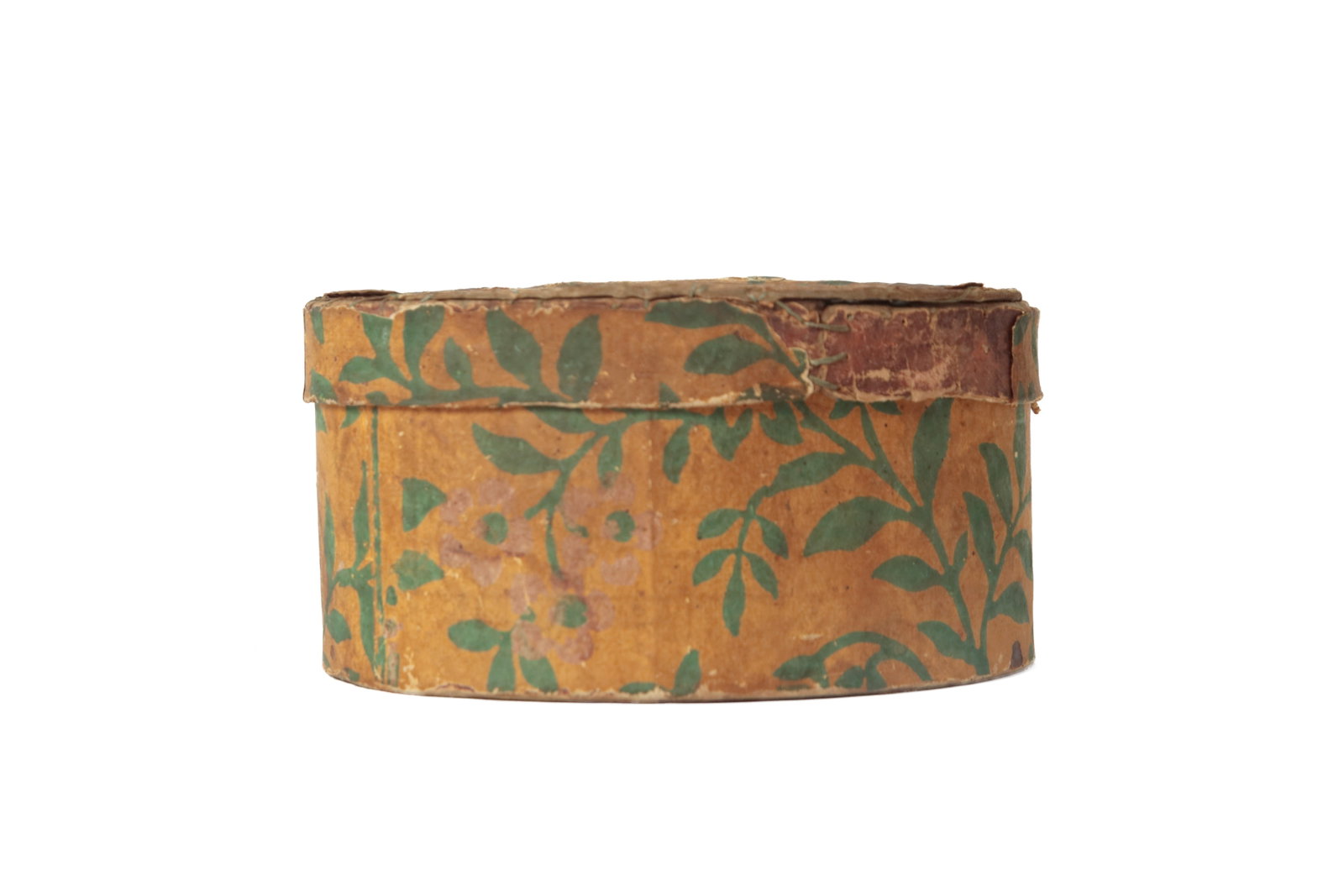 THREE WALLPAPER BAND BOXES. - 16