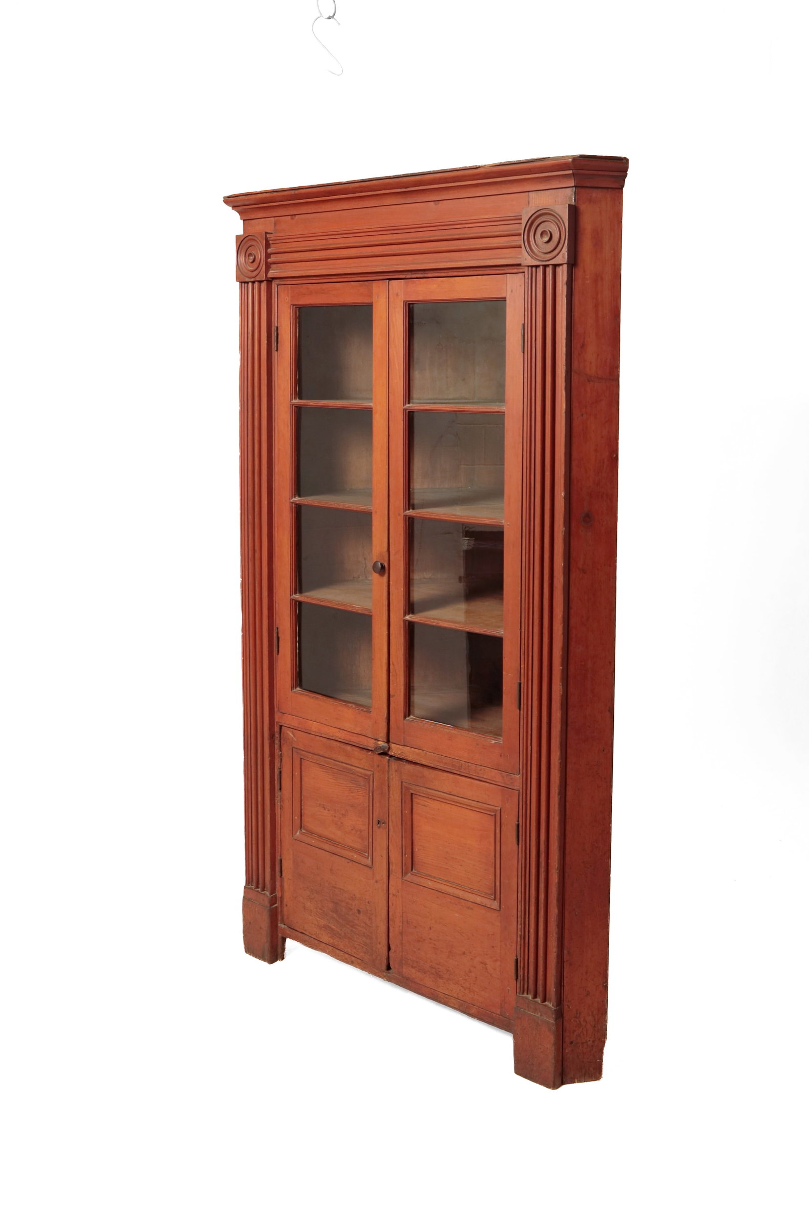 ARCHITECTURAL CORNER CUPBOARD. (1 of 7)