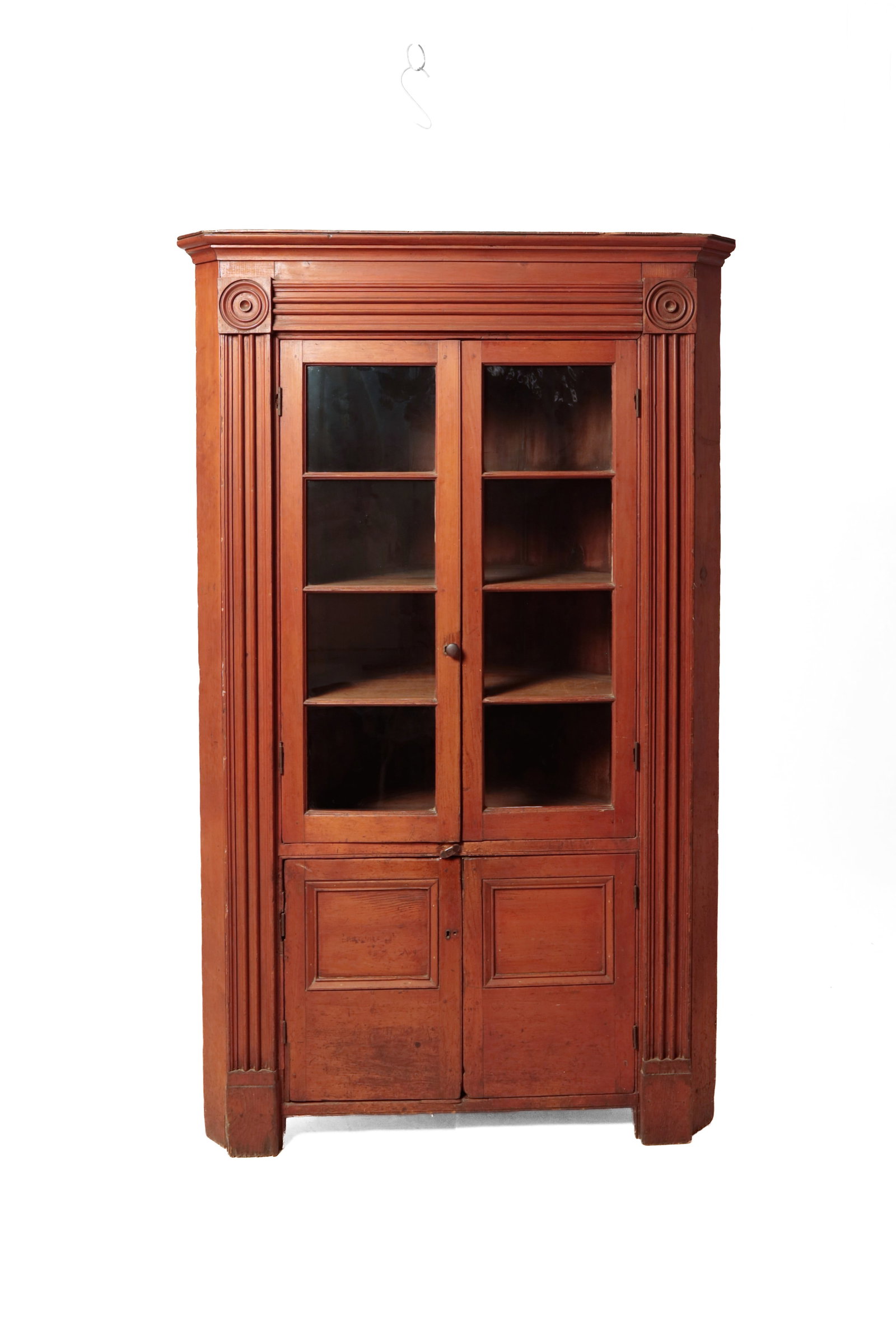 ARCHITECTURAL CORNER CUPBOARD. - 2
