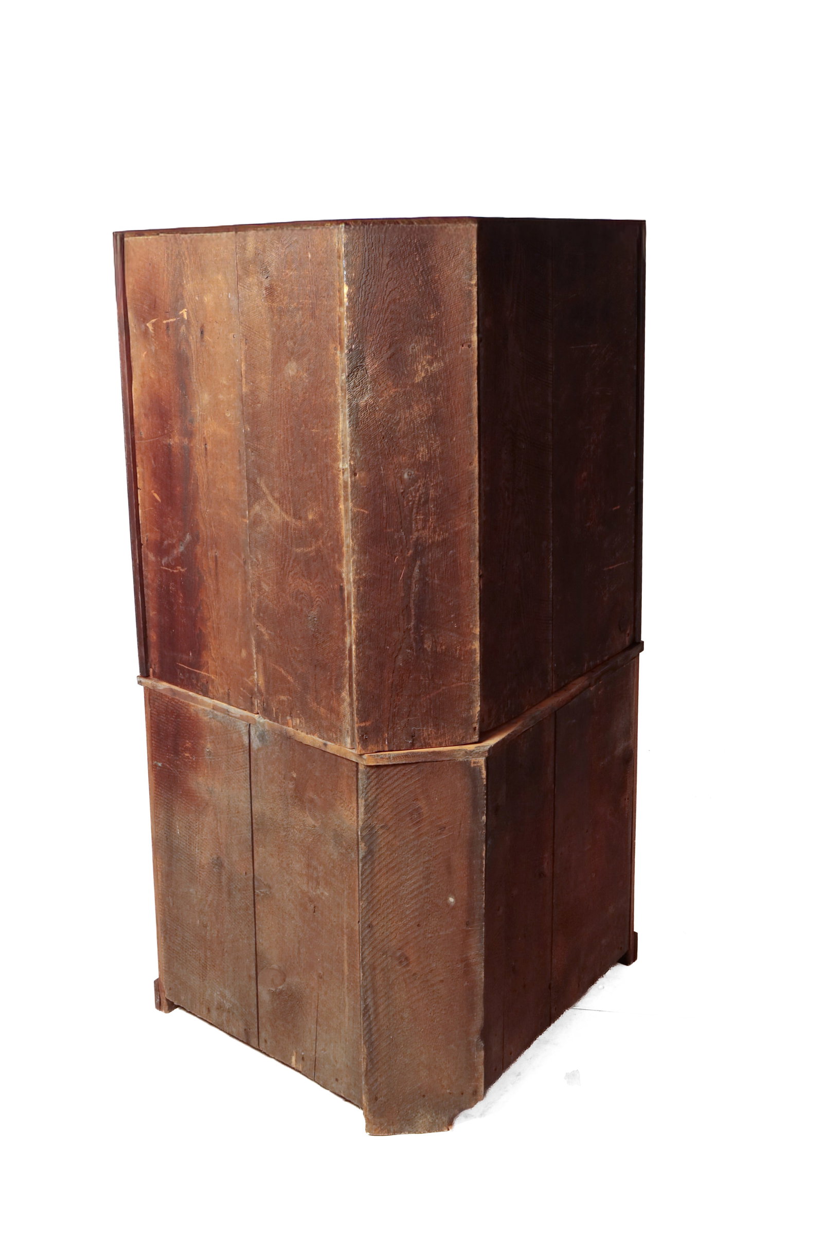 WALNUT CORNER CUPBOARD. - 3