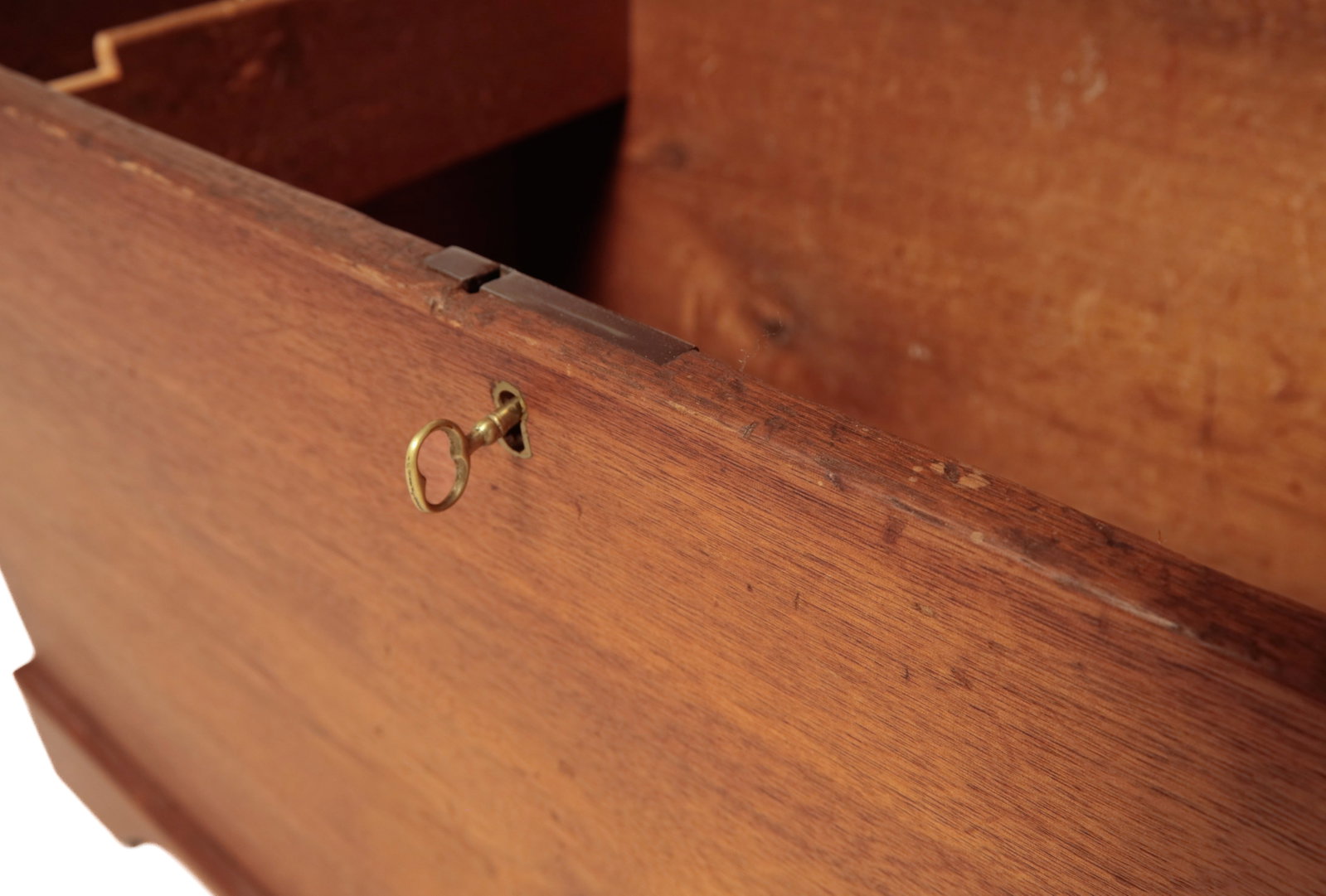 WALNUT BLANKET CHEST. - 11