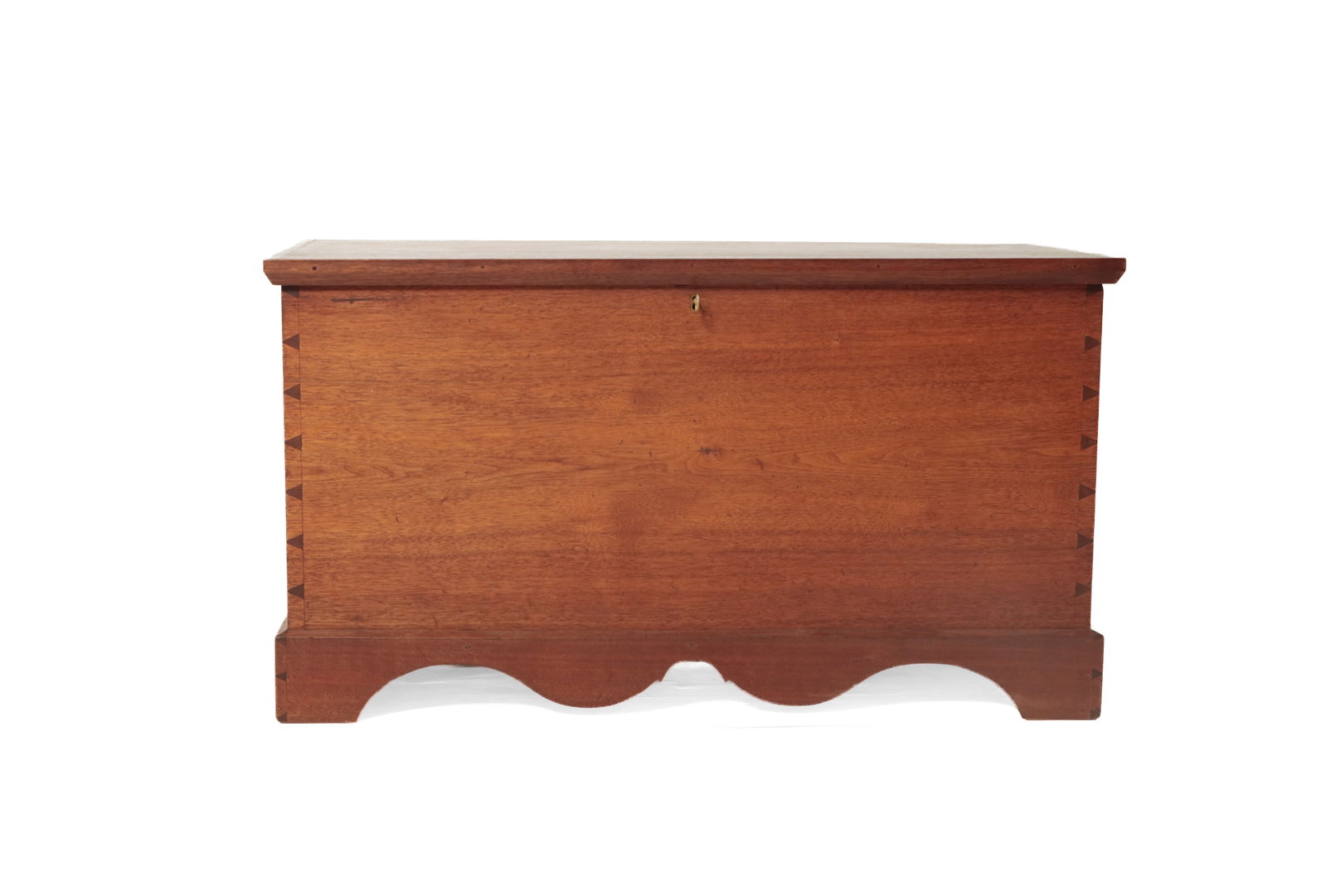 WALNUT BLANKET CHEST. - 2