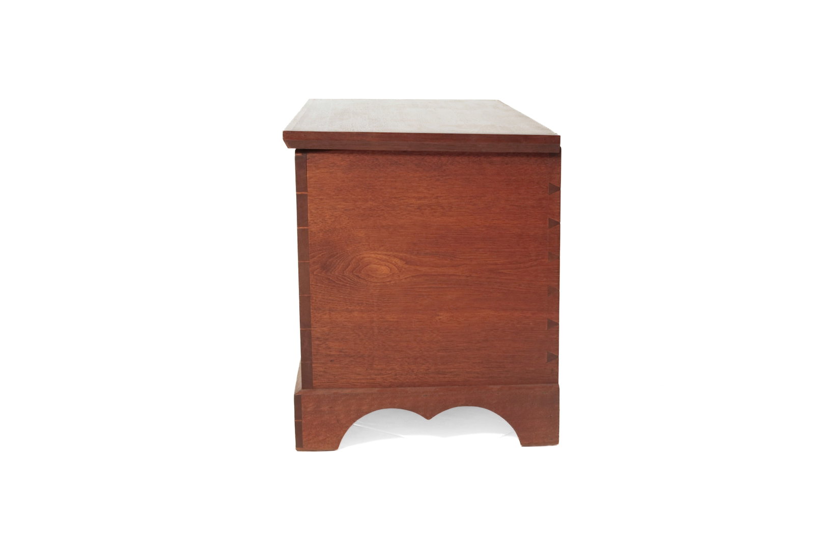 WALNUT BLANKET CHEST. - 3