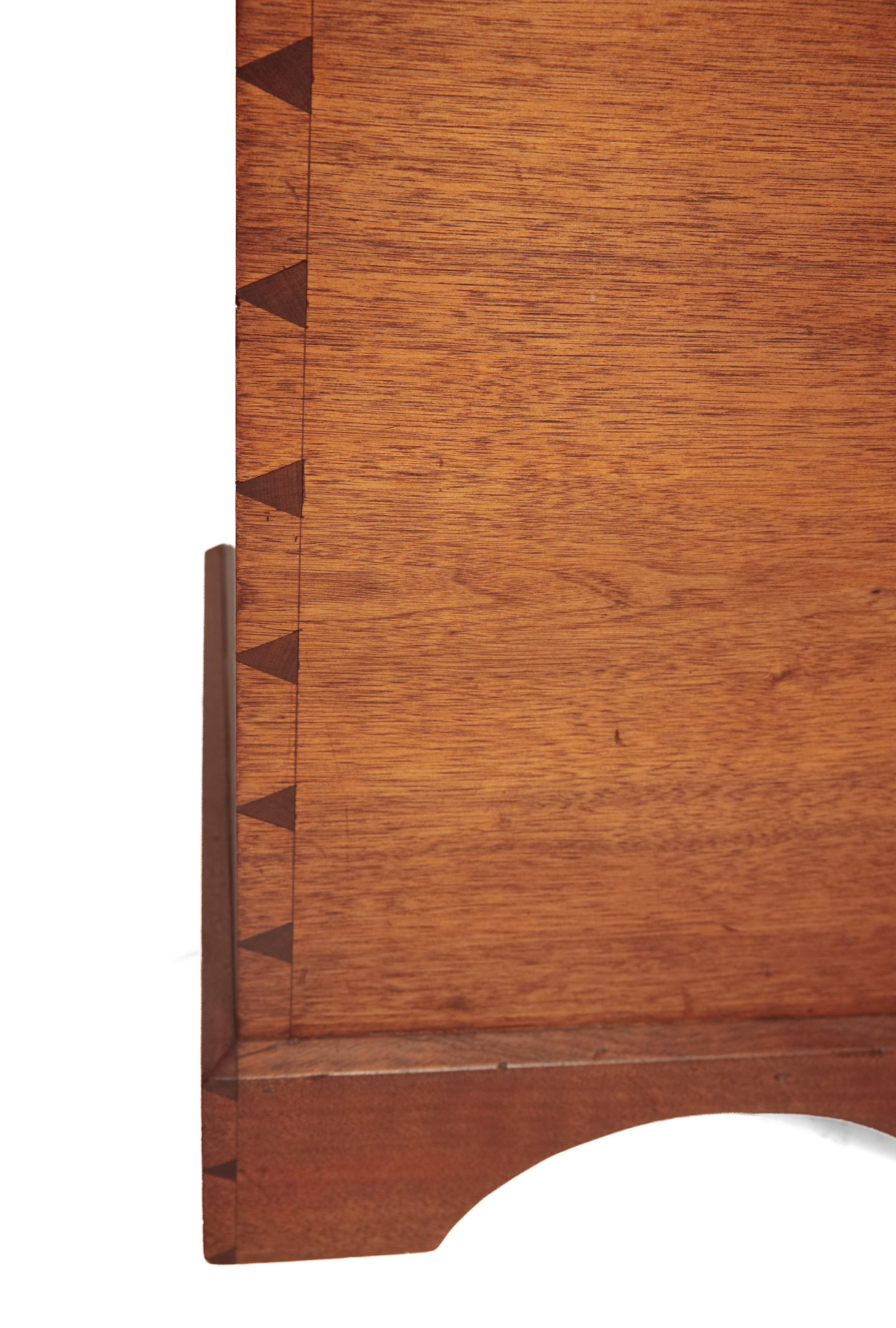 WALNUT BLANKET CHEST. - 9