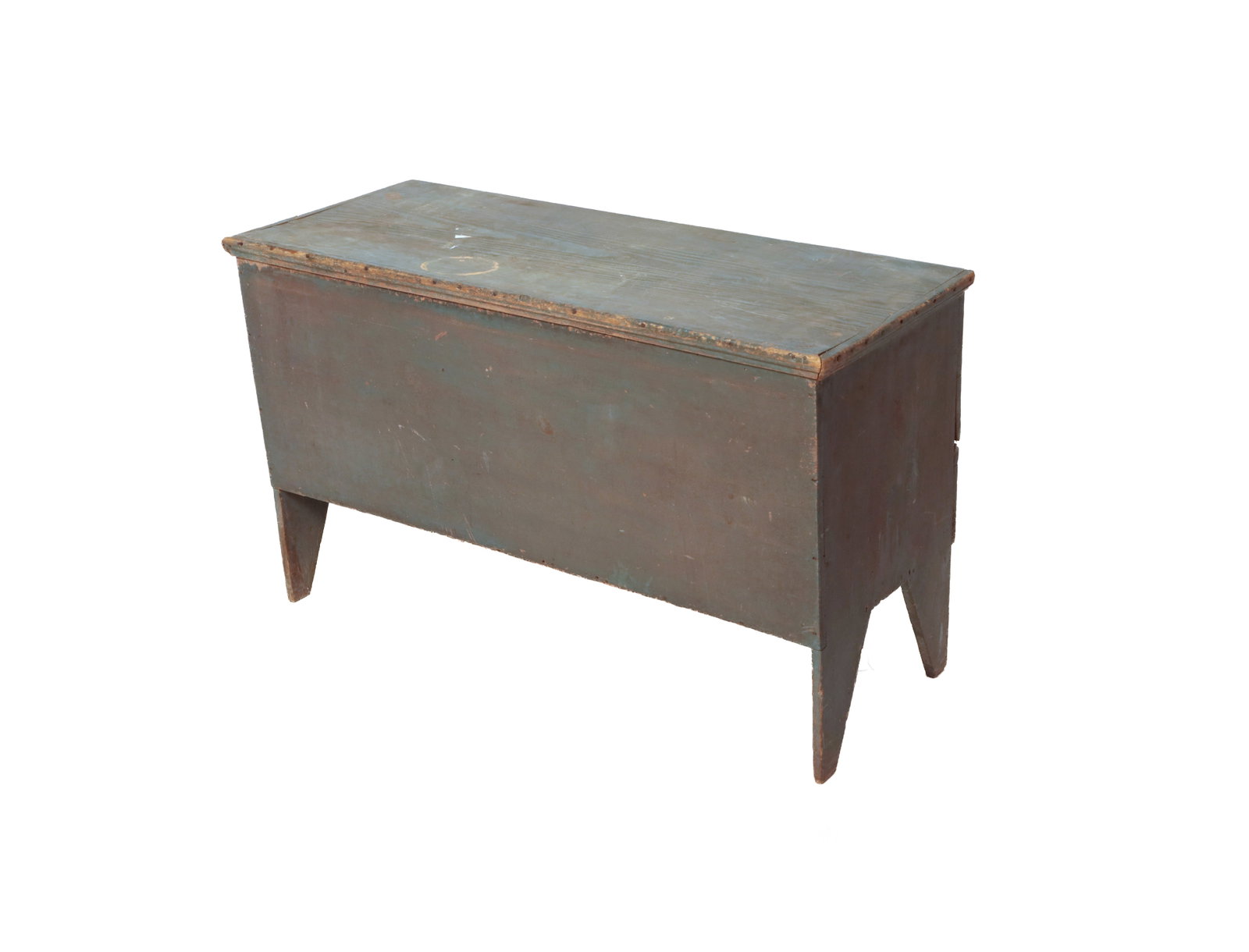 COUNTRY PAINTED BLANKET CHEST. (1 of 8)