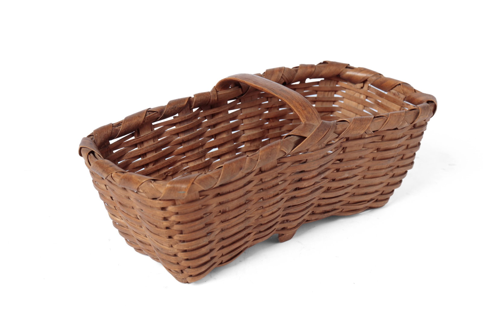 THREE UNUSUAL FORM BASKETS. - 7