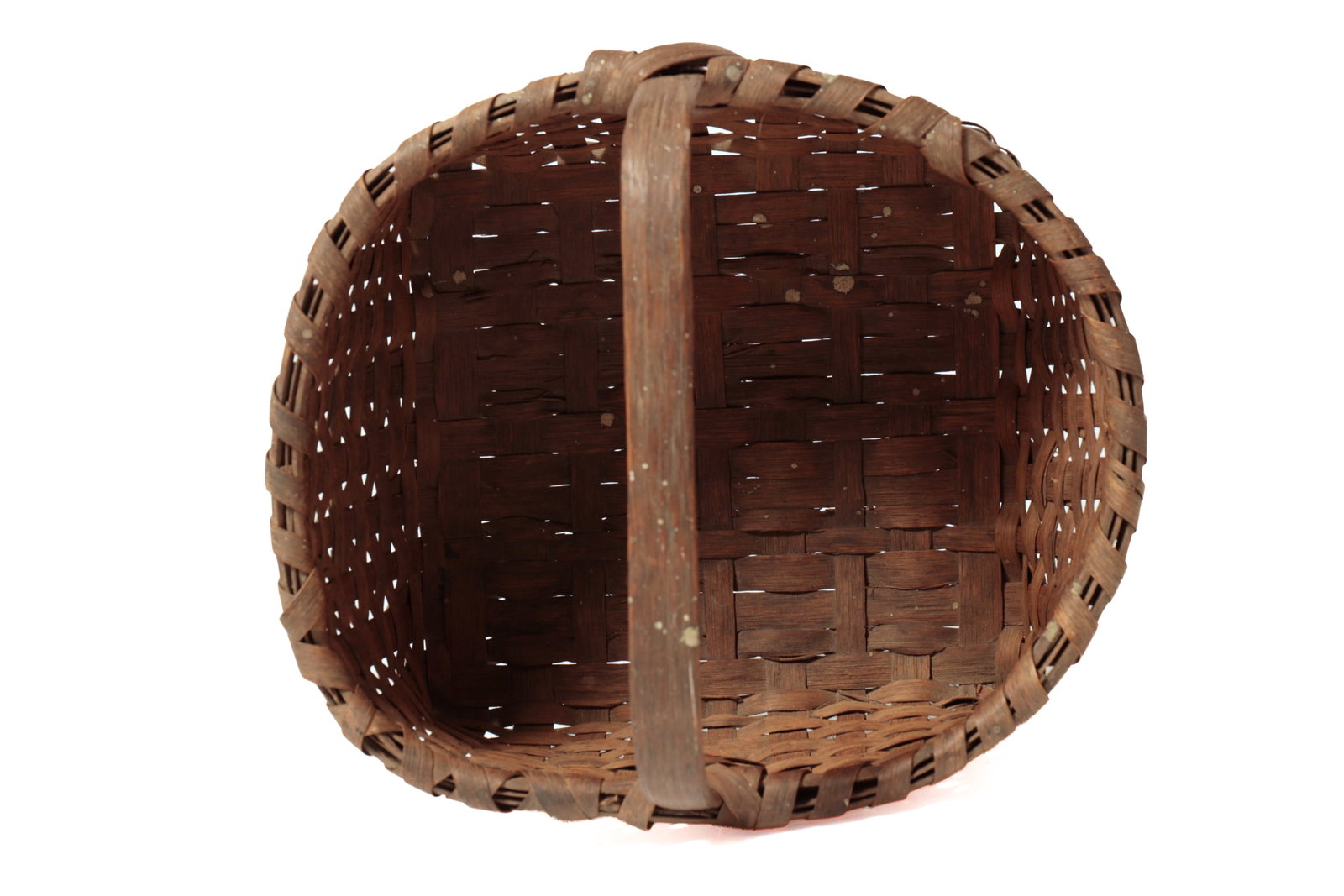 THREE BENTWOOD HANDLED BASKETS. - 16