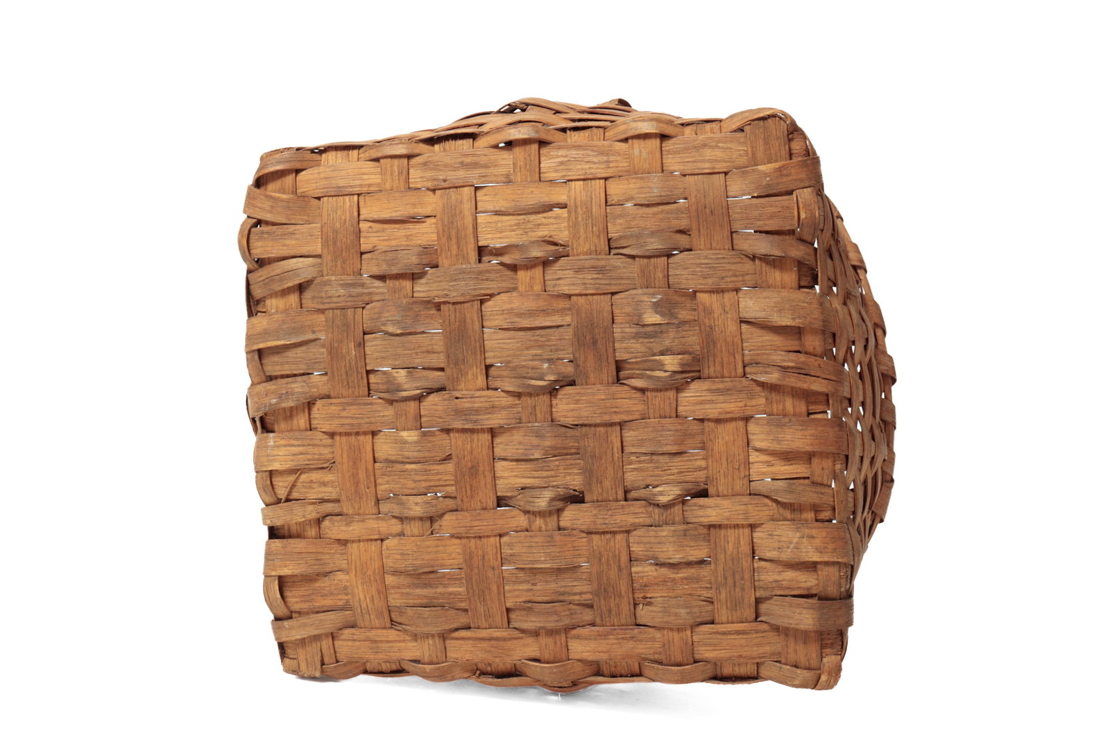 THREE BENTWOOD HANDLED BASKETS. - 17