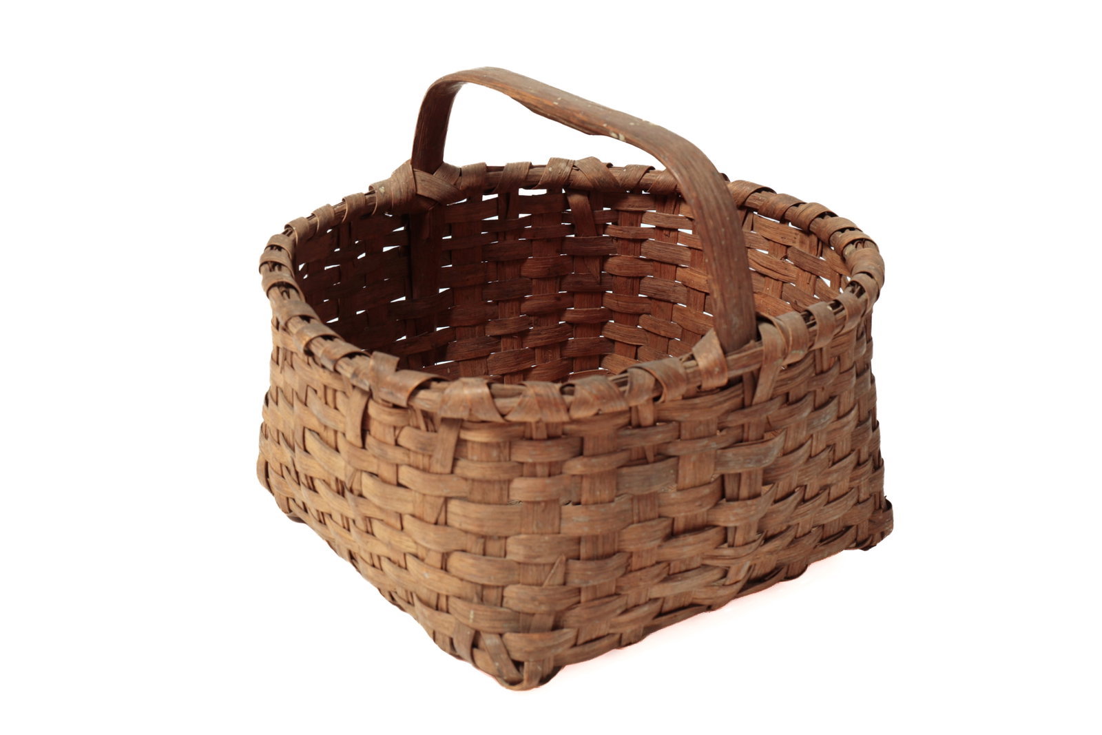 THREE BENTWOOD HANDLED BASKETS. - 18