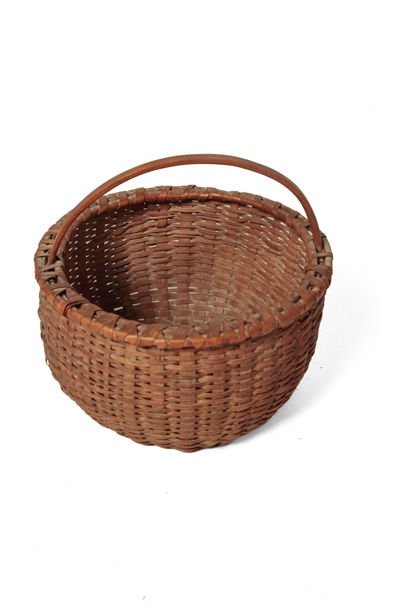 SIX HANDLED SPLINT BASKETS. - 12