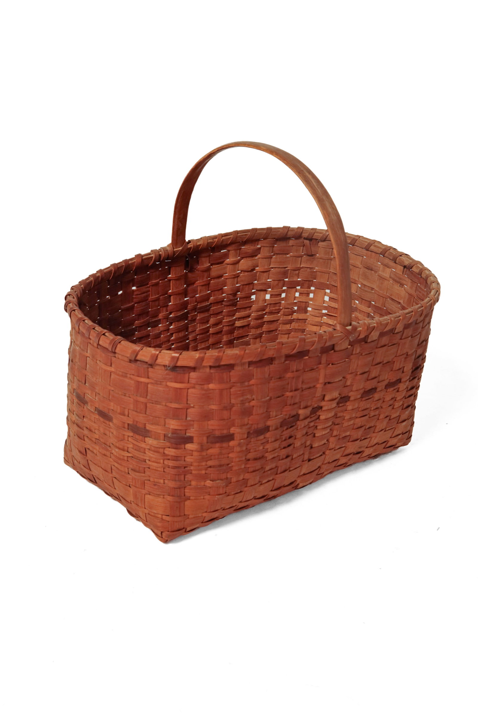 SIX HANDLED SPLINT BASKETS. - 6