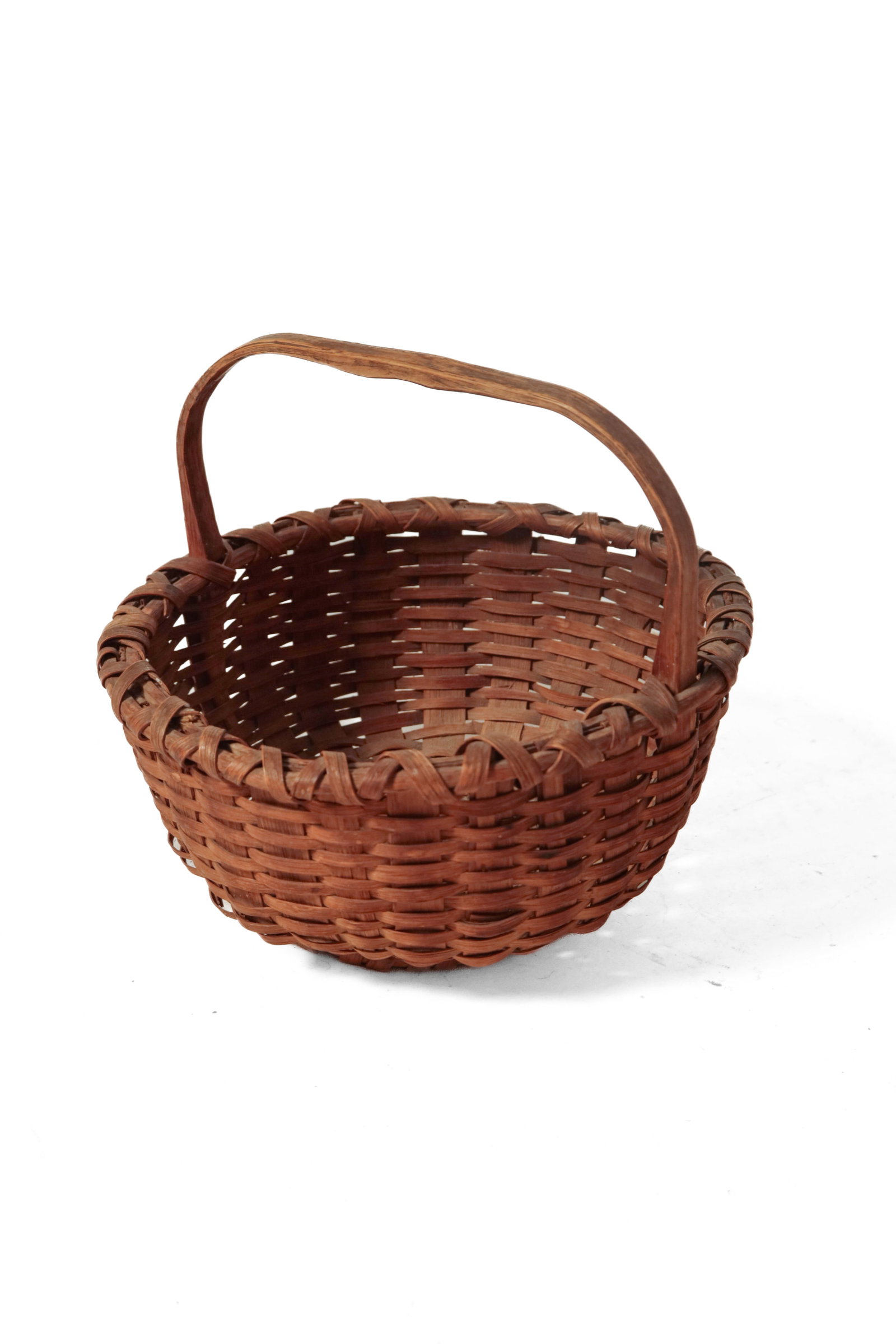 SIX HANDLED SPLINT BASKETS. - 6