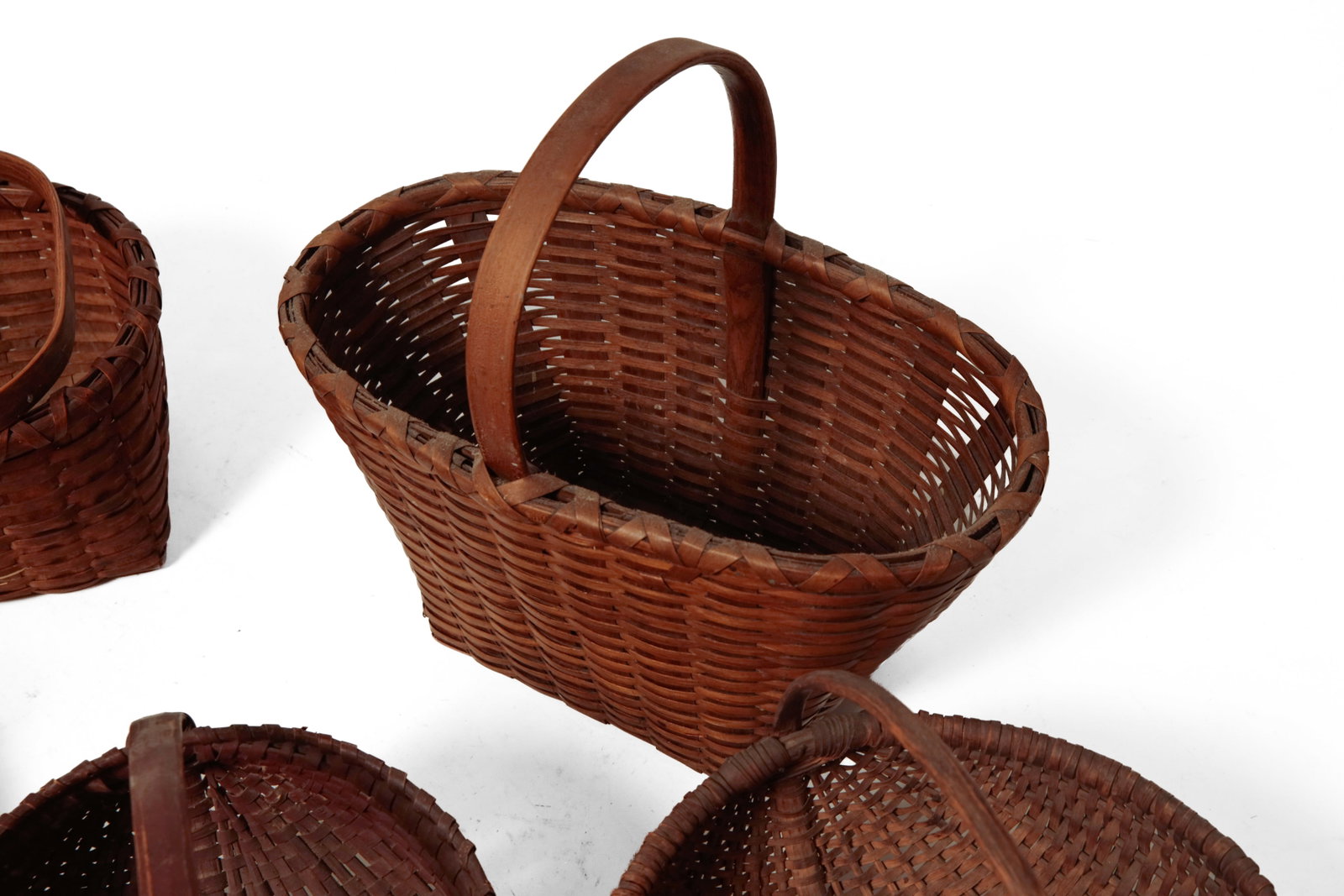SIX SPLINT BASKETS. - 3