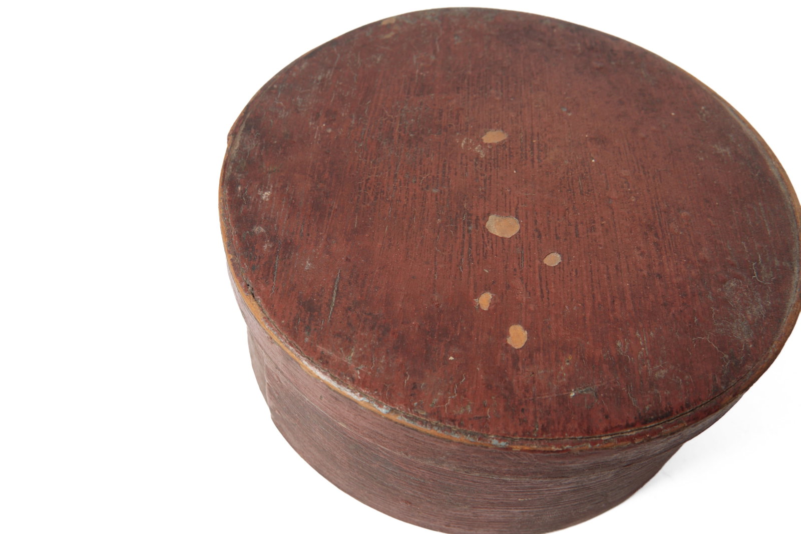 THREE PAINTED BENTWOOD PANTRY BOXES. - 7