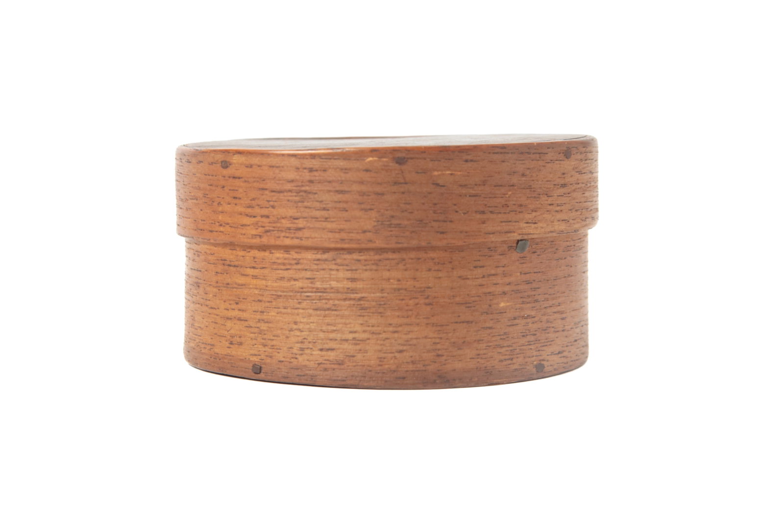 THREE OVAL PANTRY BOXES. - 10