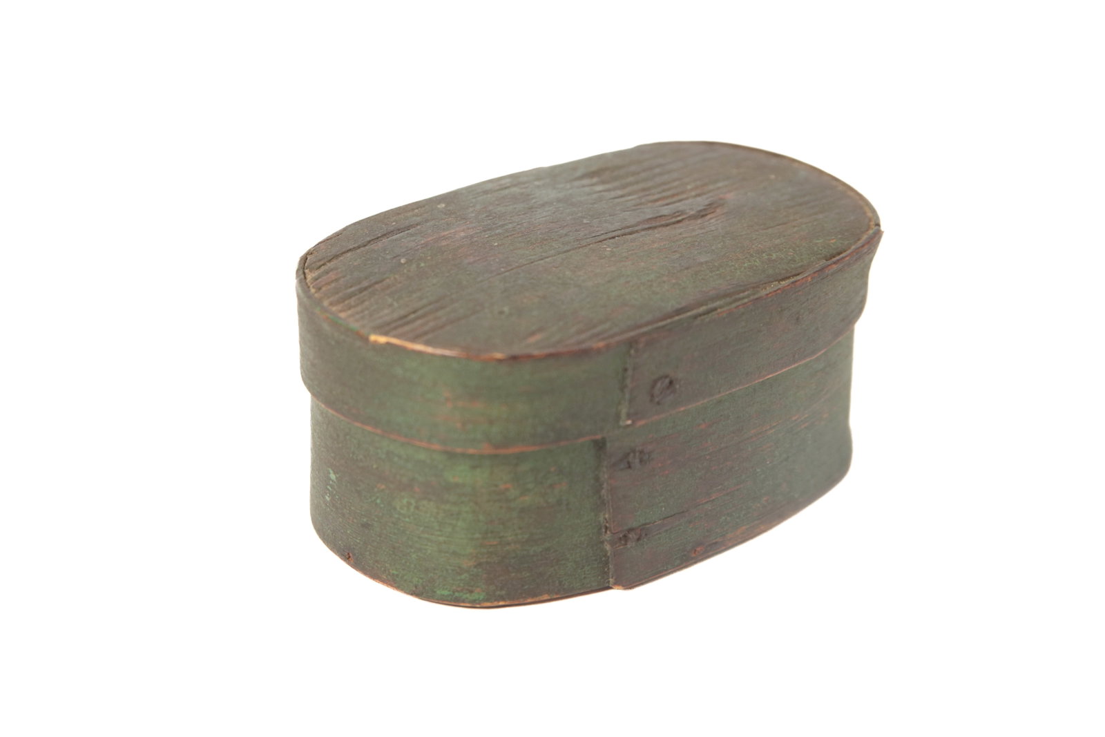 THREE OVAL PANTRY BOXES. - 13