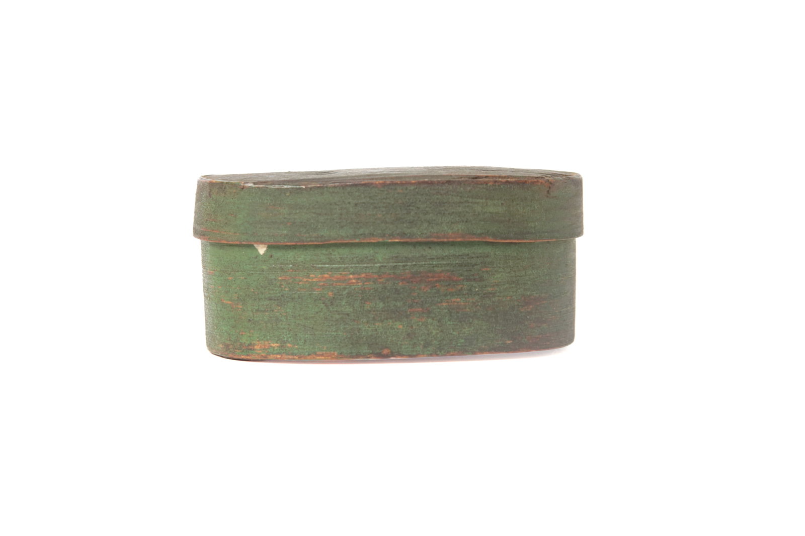 THREE OVAL PANTRY BOXES. - 16