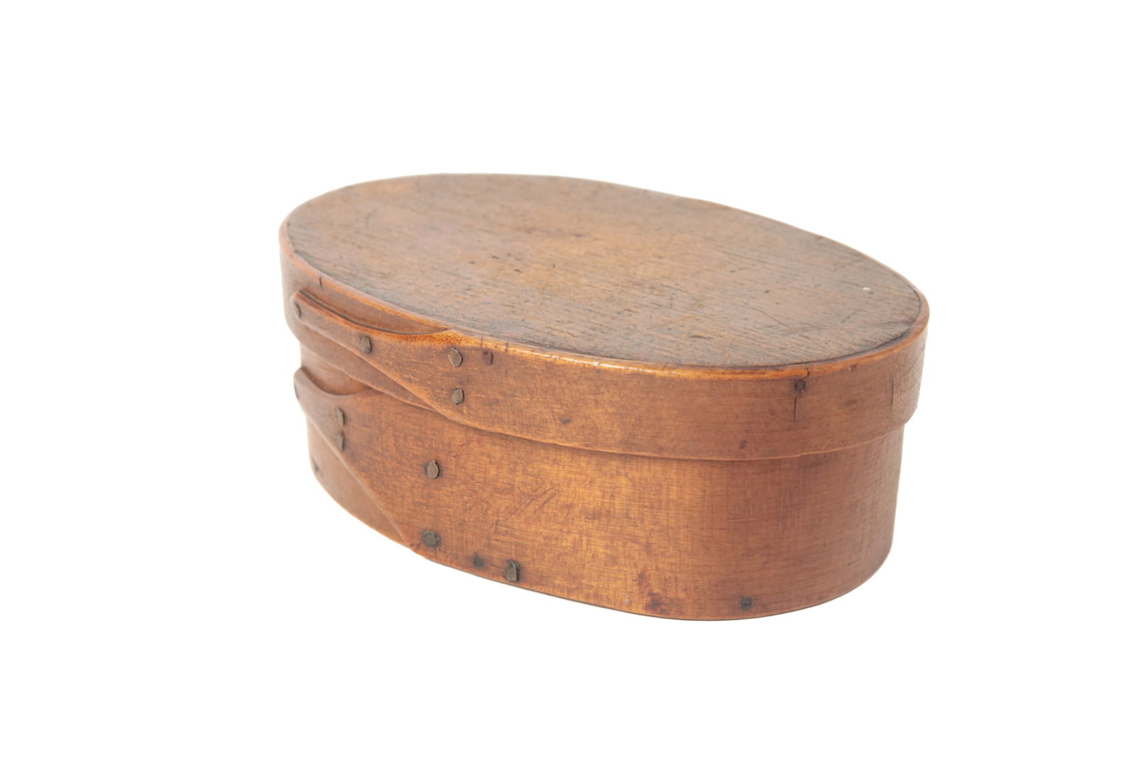 THREE OVAL PANTRY BOXES. - 2