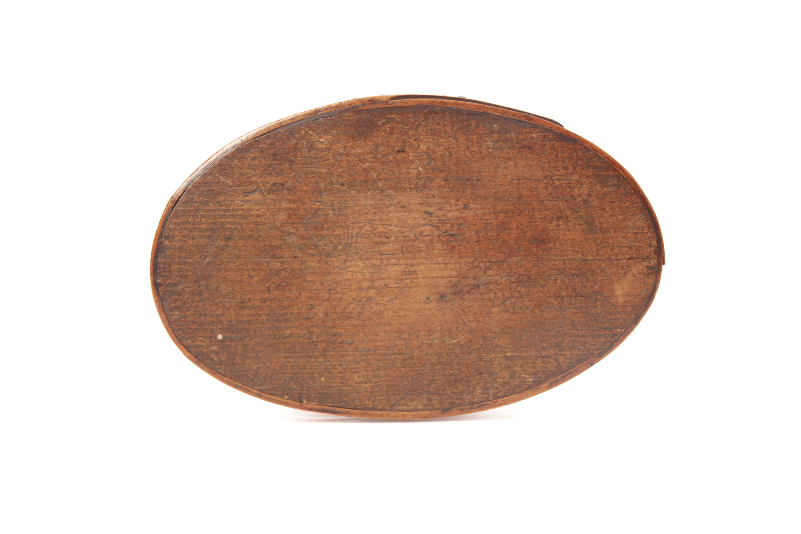 THREE OVAL PANTRY BOXES. - 5