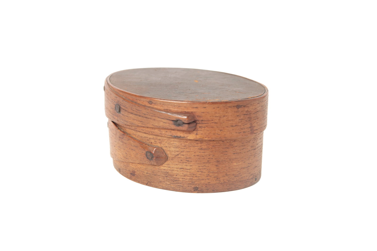 THREE OVAL PANTRY BOXES. - 7