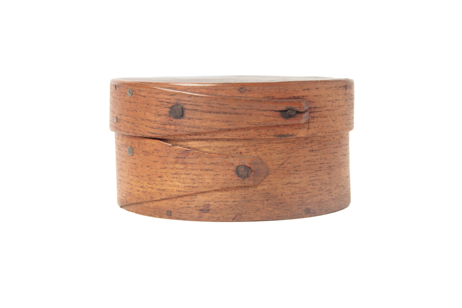 THREE OVAL PANTRY BOXES. - 8