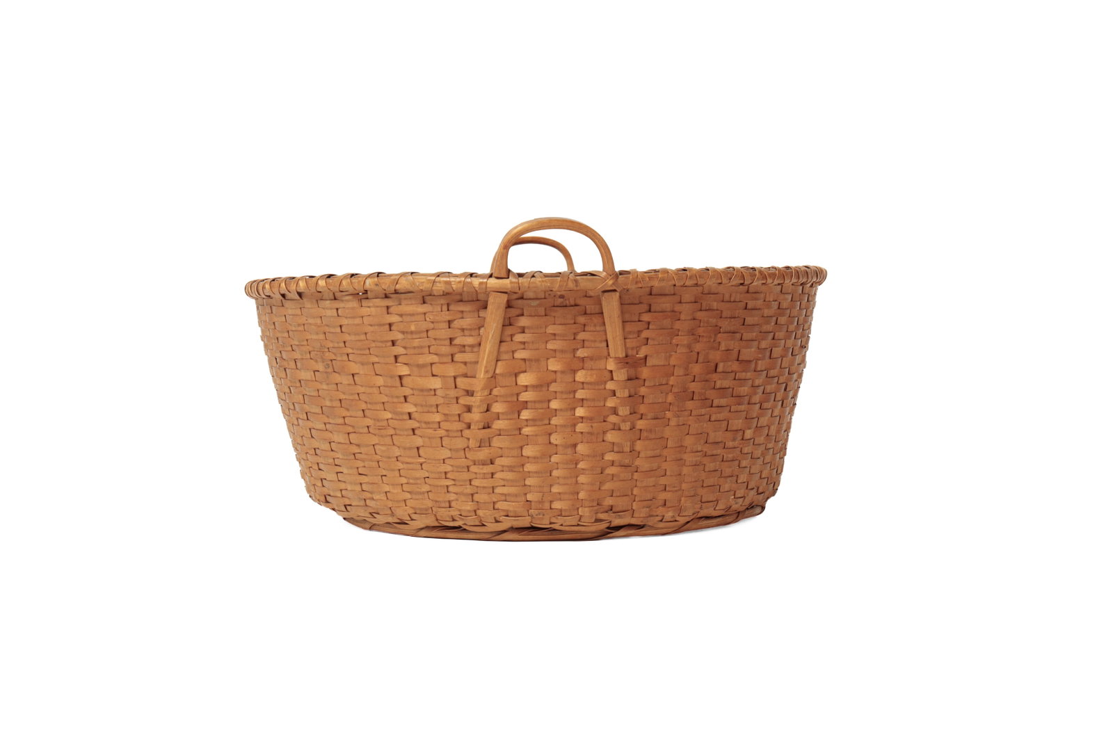LARGE SHAKER HANDLED BASKET. - 3
