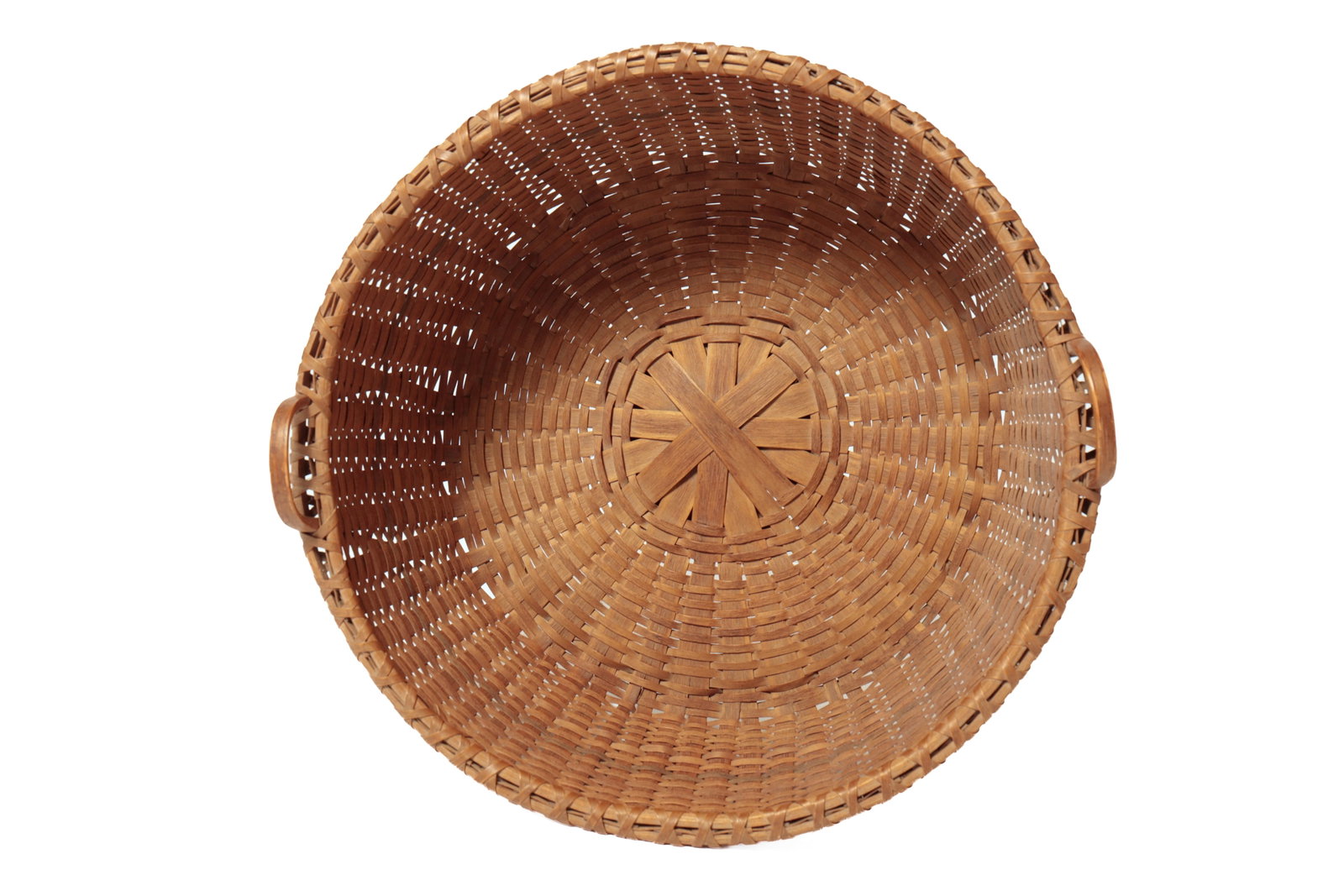 LARGE SHAKER HANDLED BASKET. - 5