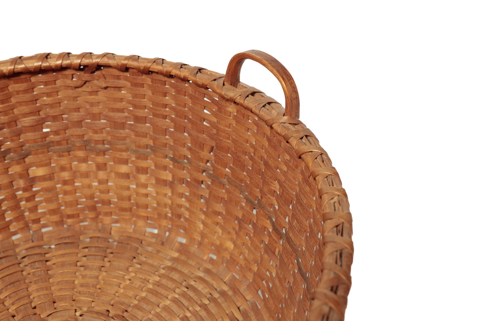 LARGE SHAKER HANDLED BASKET. - 7