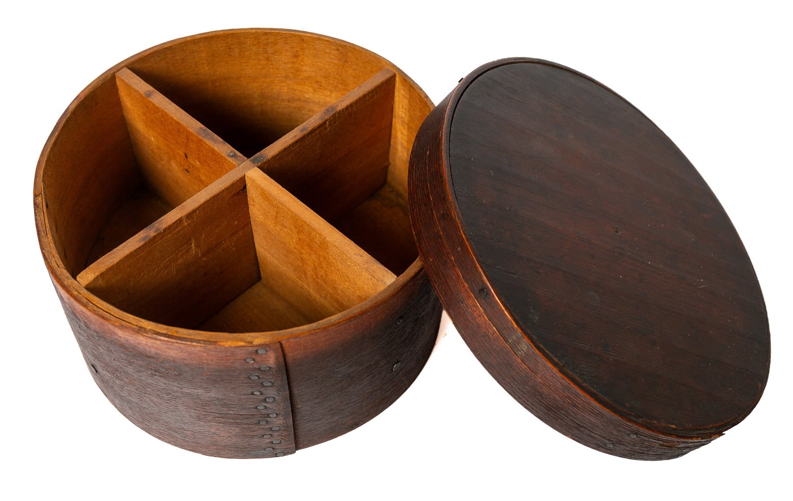THREE PAINTED BENTWOOD KITCHEN ITEMS. - 5