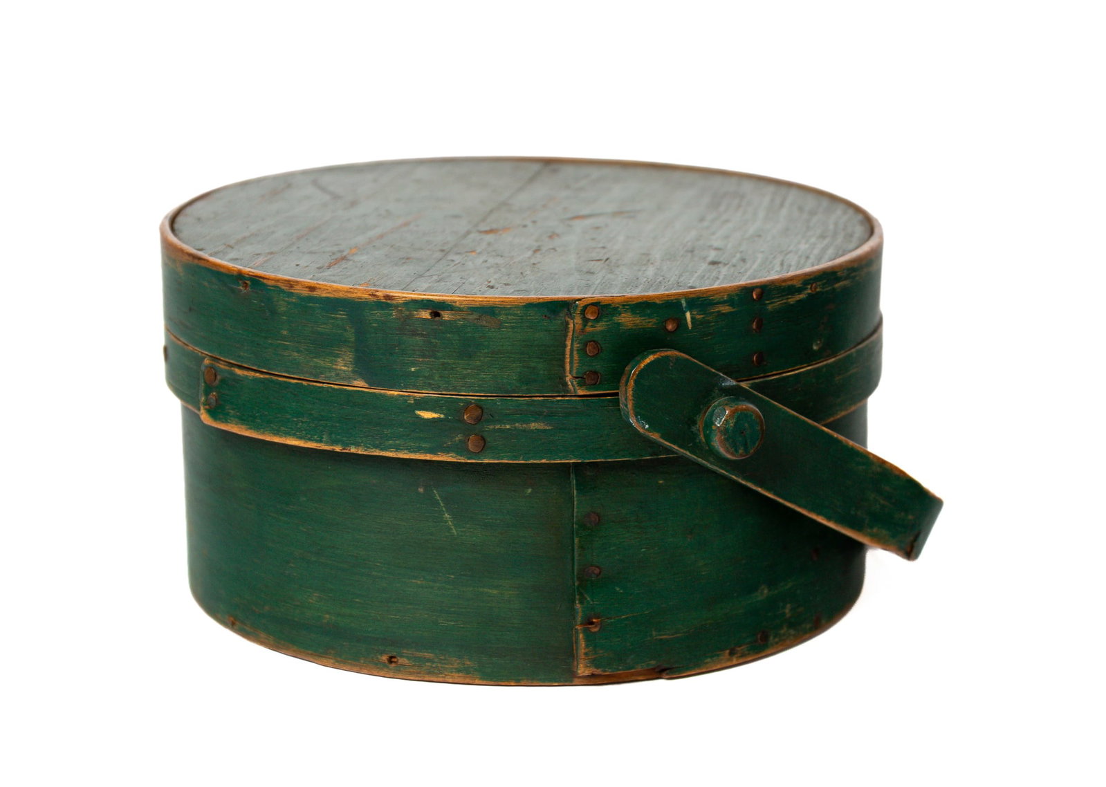 THREE PAINTED BENTWOOD KITCHEN ITEMS. - 6