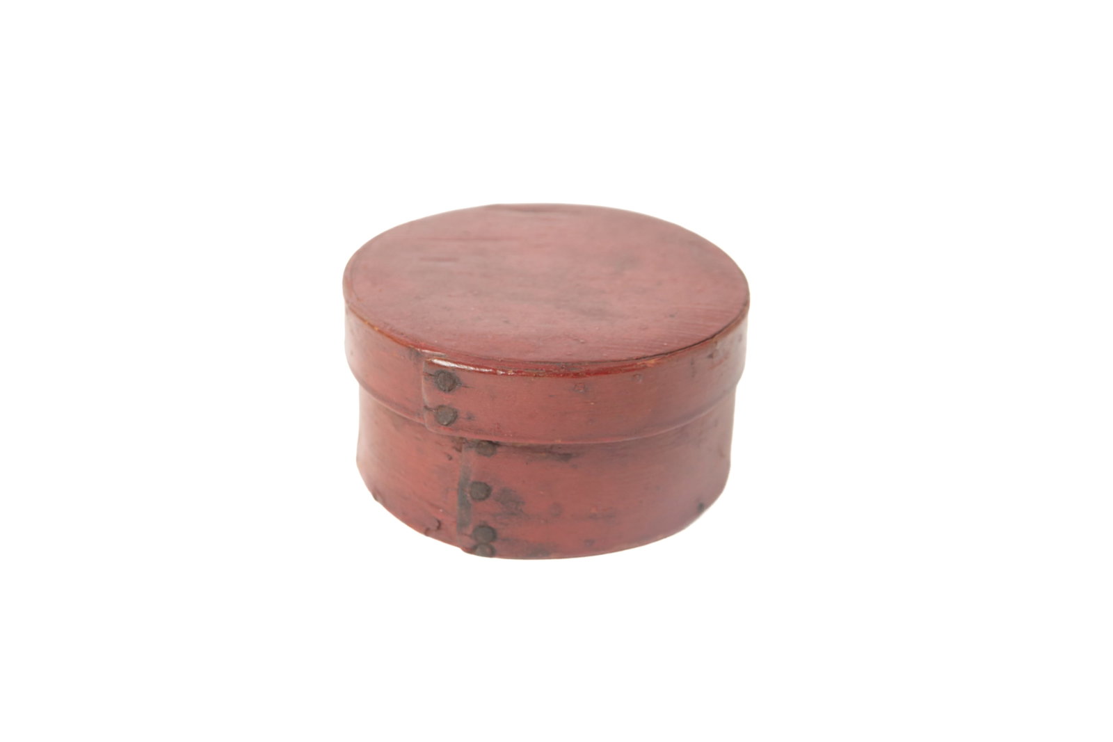 FOUR PAINTED BENTWOOD ITEMS. - 9