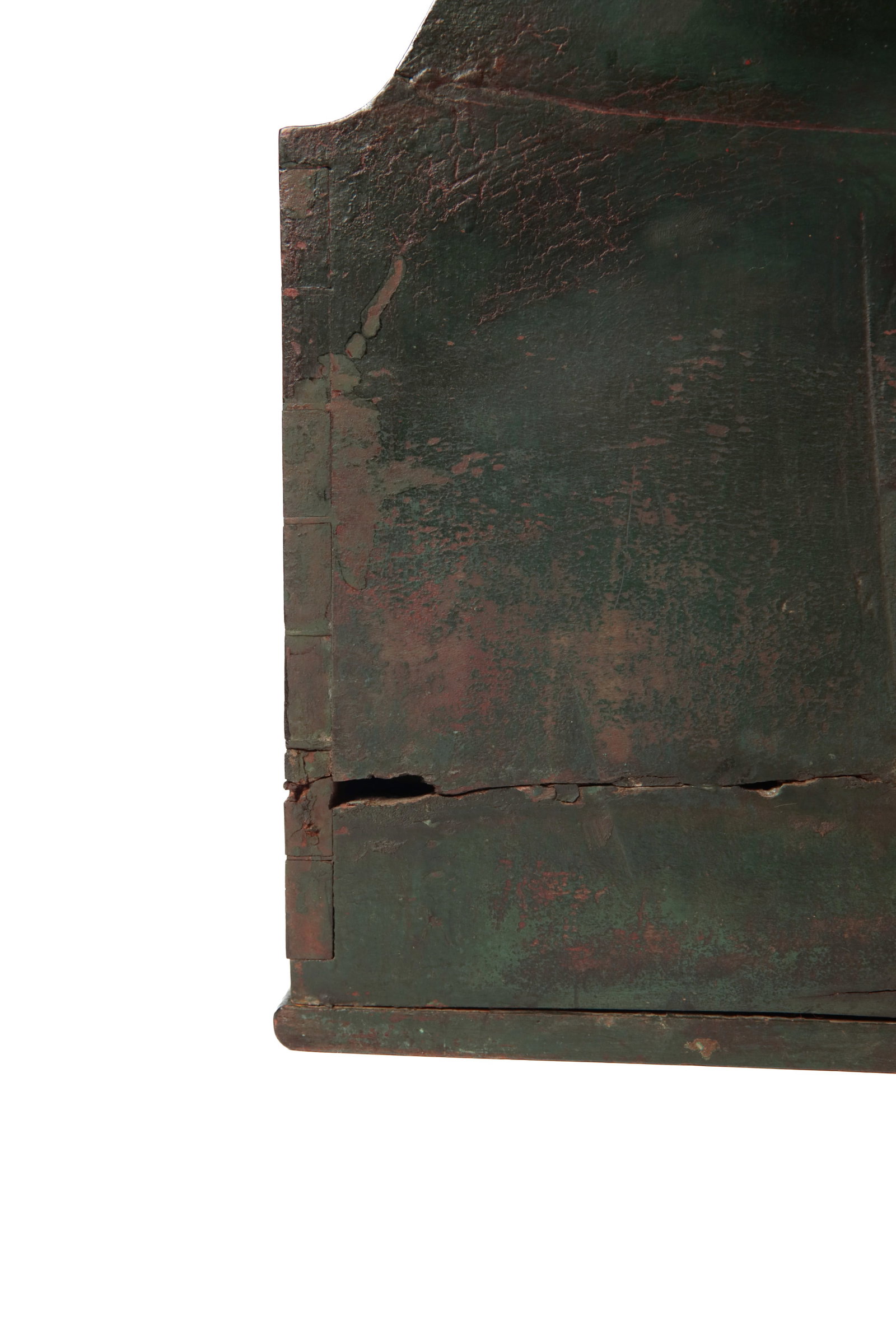 TWO PAINTED WALL BOXES. - 9