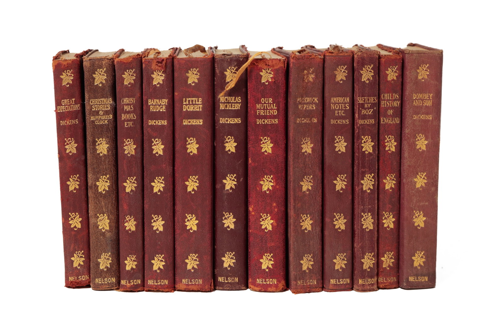 THOMAS NELSON AND SONS, THE WORKS OF CHARLES DICKENS, NEW CENTURY LIBRARY EDITION BOOKS. (1 of 6)