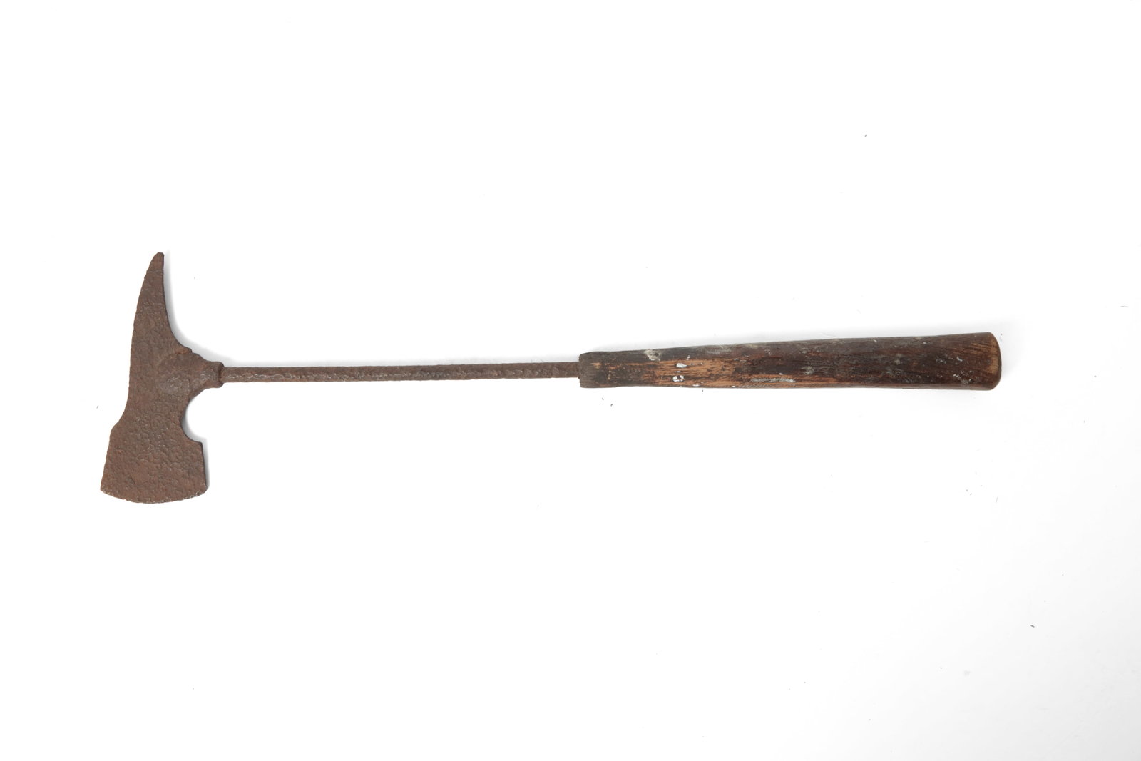 BLACKSMITH-MADE IRON TRADE TOMAHAWK. (1 of 6)