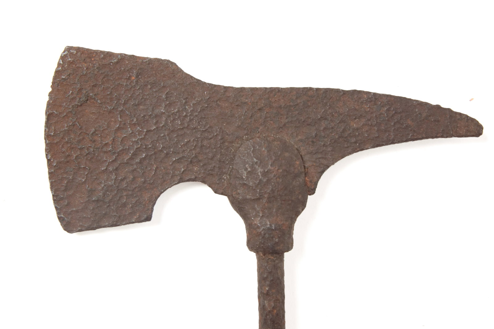 BLACKSMITH-MADE IRON TRADE TOMAHAWK. - 3