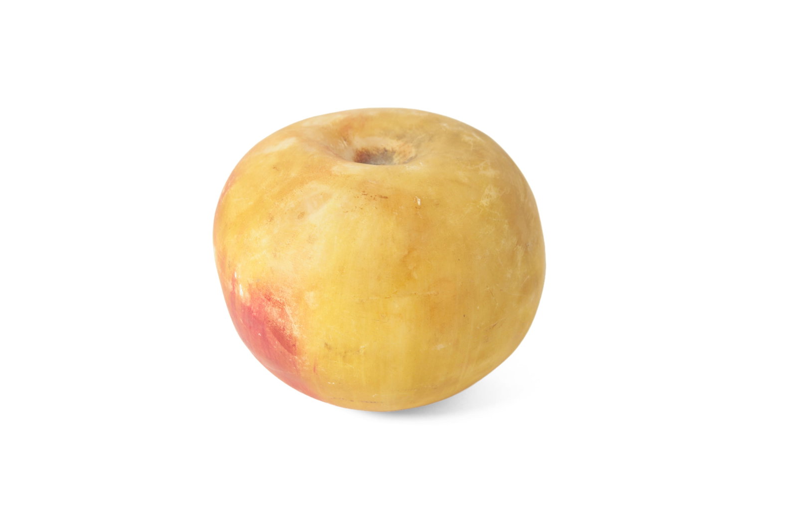 LARGE STONE APPLE AND APPLE BOX. - 10