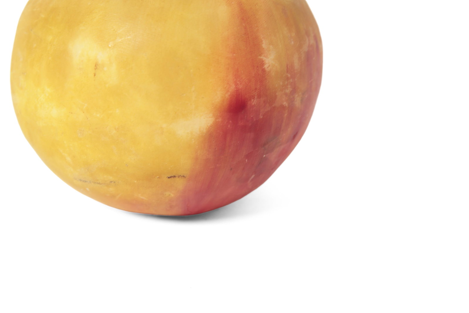 LARGE STONE APPLE AND APPLE BOX. - 13