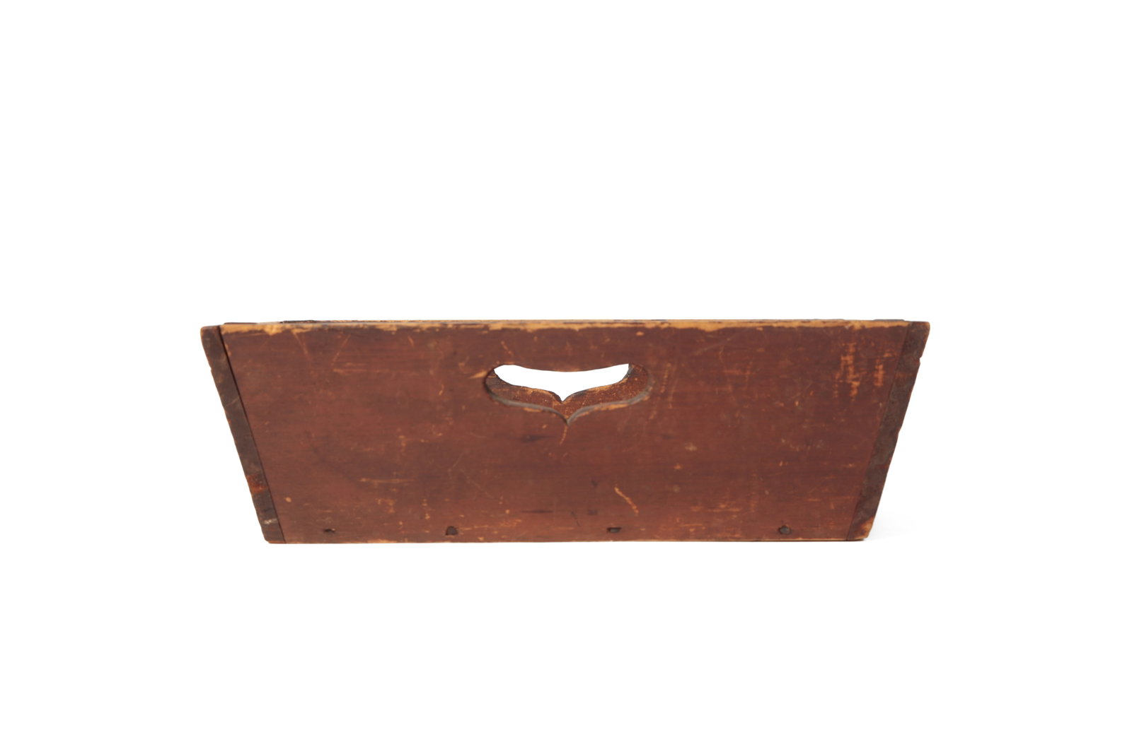 LARGE STONE APPLE AND APPLE BOX. - 2