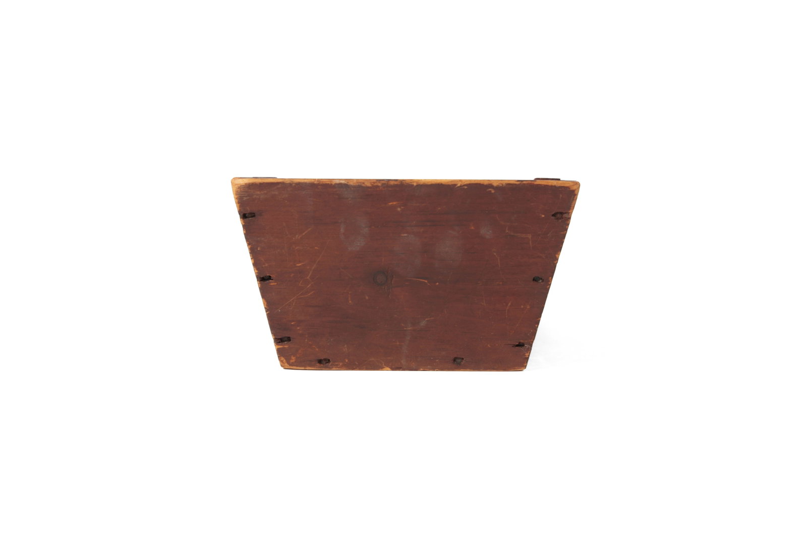 LARGE STONE APPLE AND APPLE BOX. - 5