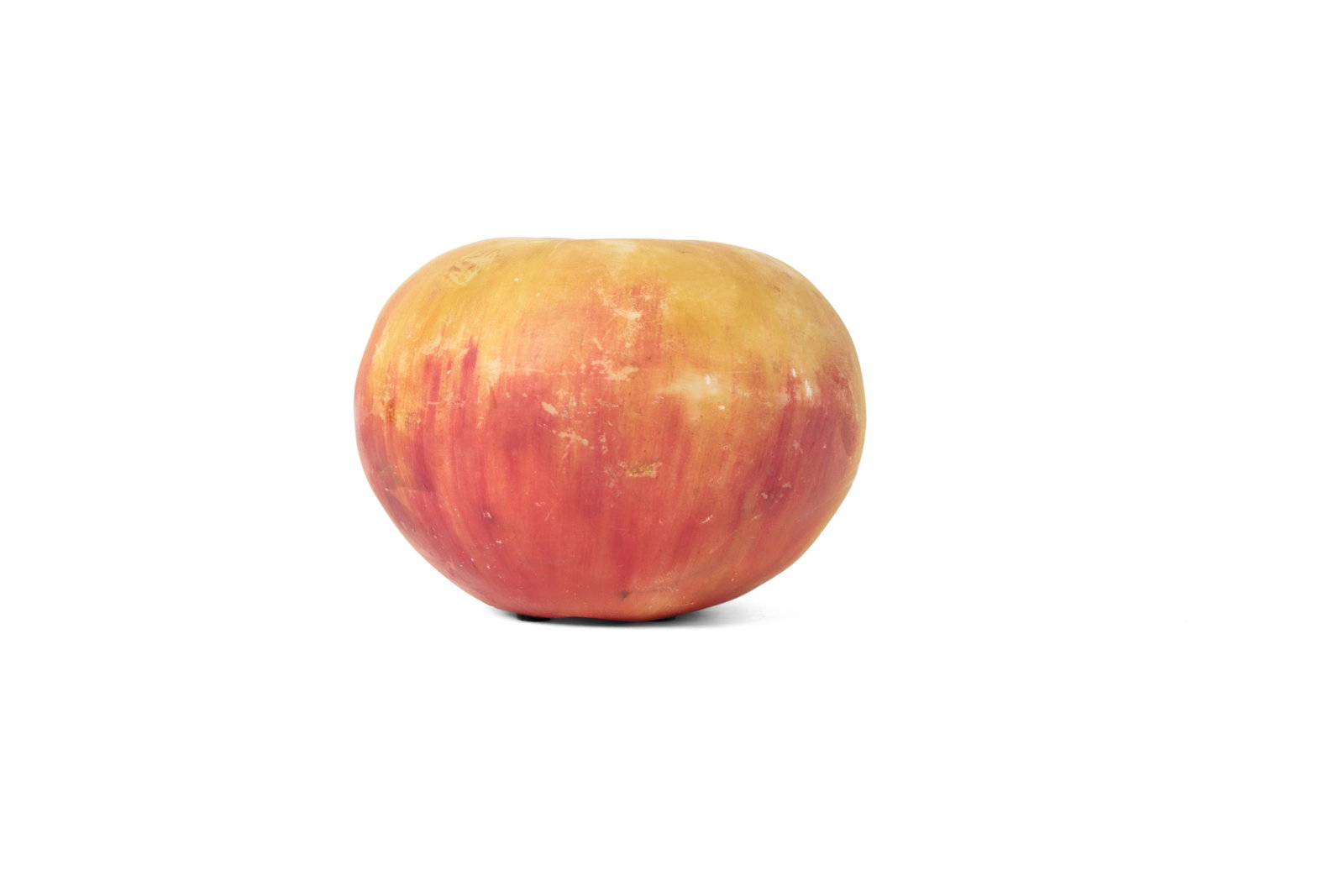 LARGE STONE APPLE AND APPLE BOX. - 8