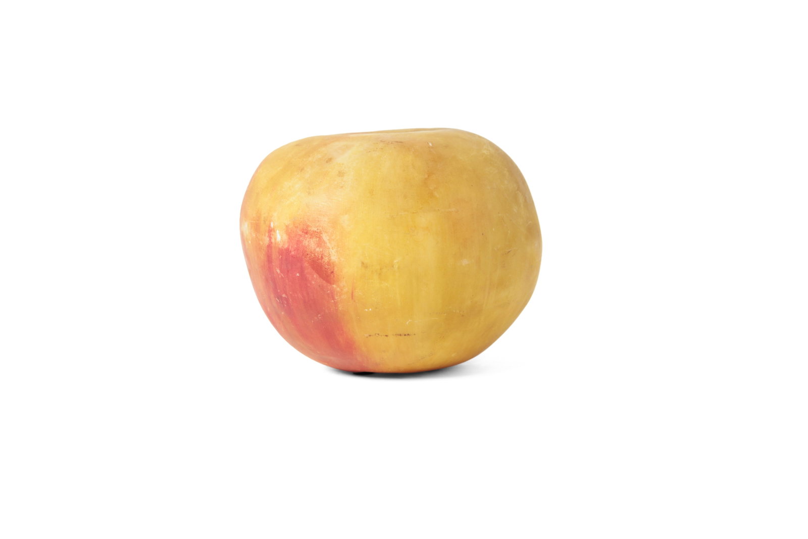 LARGE STONE APPLE AND APPLE BOX. - 9