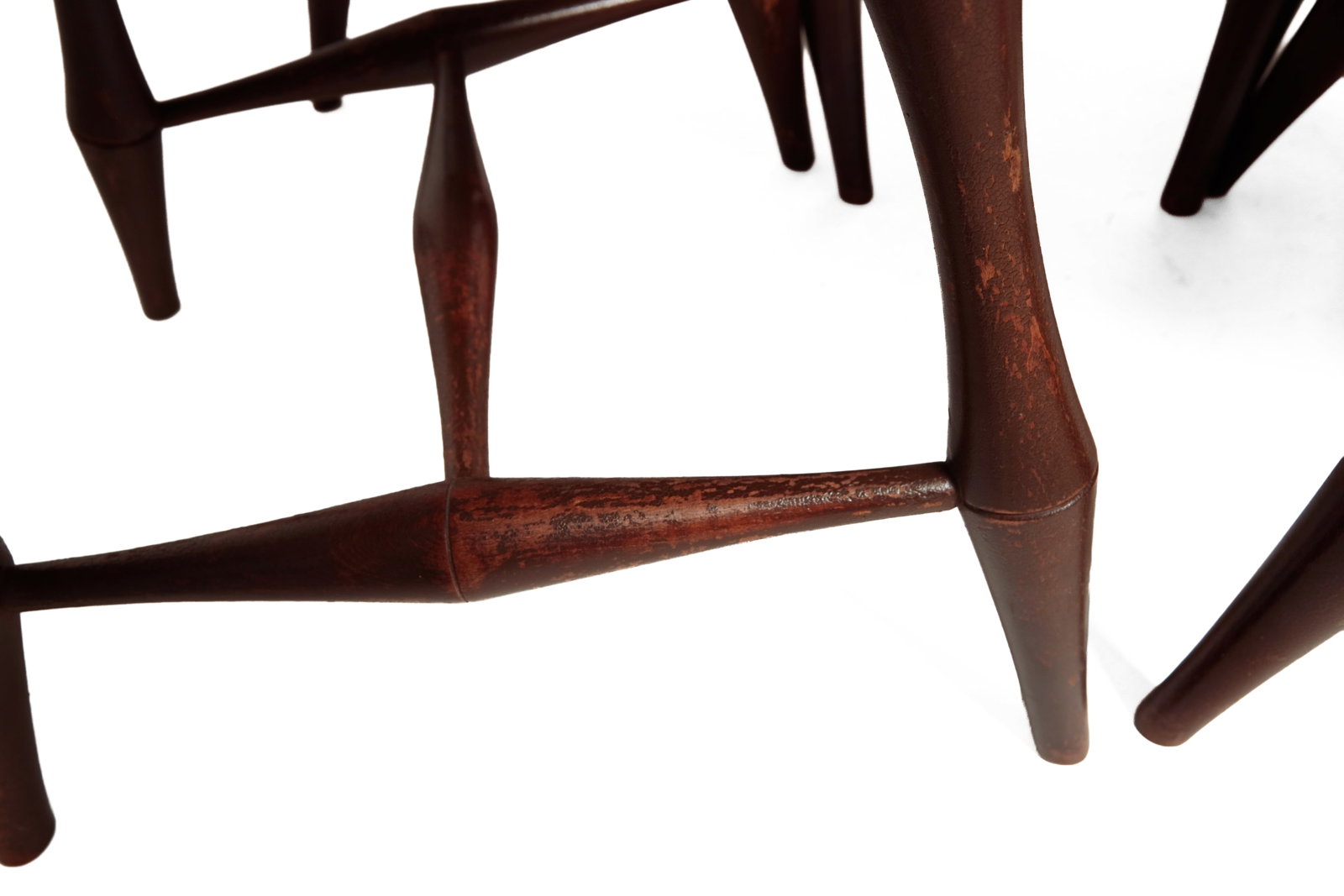 FOUR D.R.DIMES BOWBACK WINDSOR SIDE CHAIRS. - 7