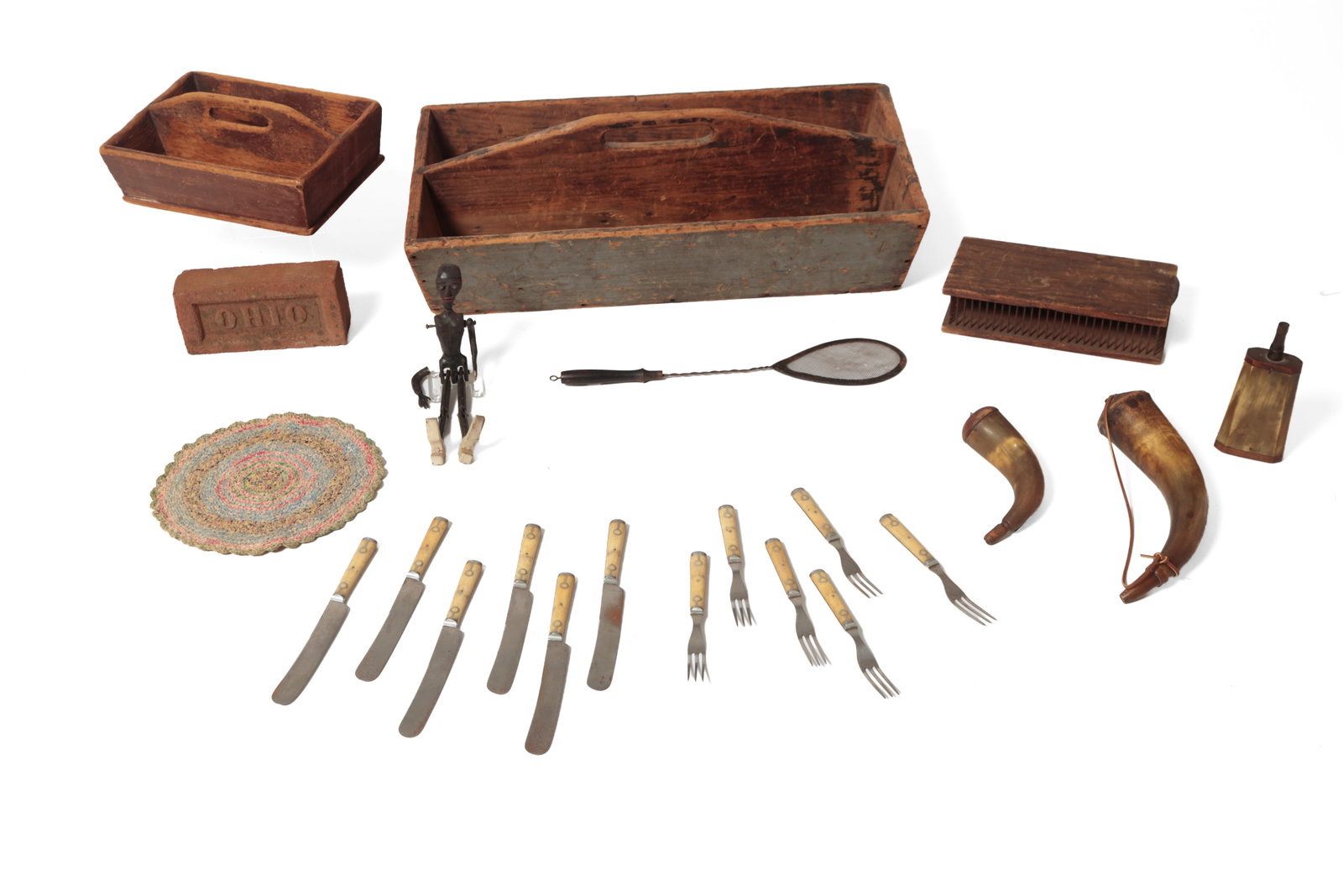 ECLECTIC HOUSEHOLD GROUP, INCL. CUTLERY TRAY. (1 of 20)