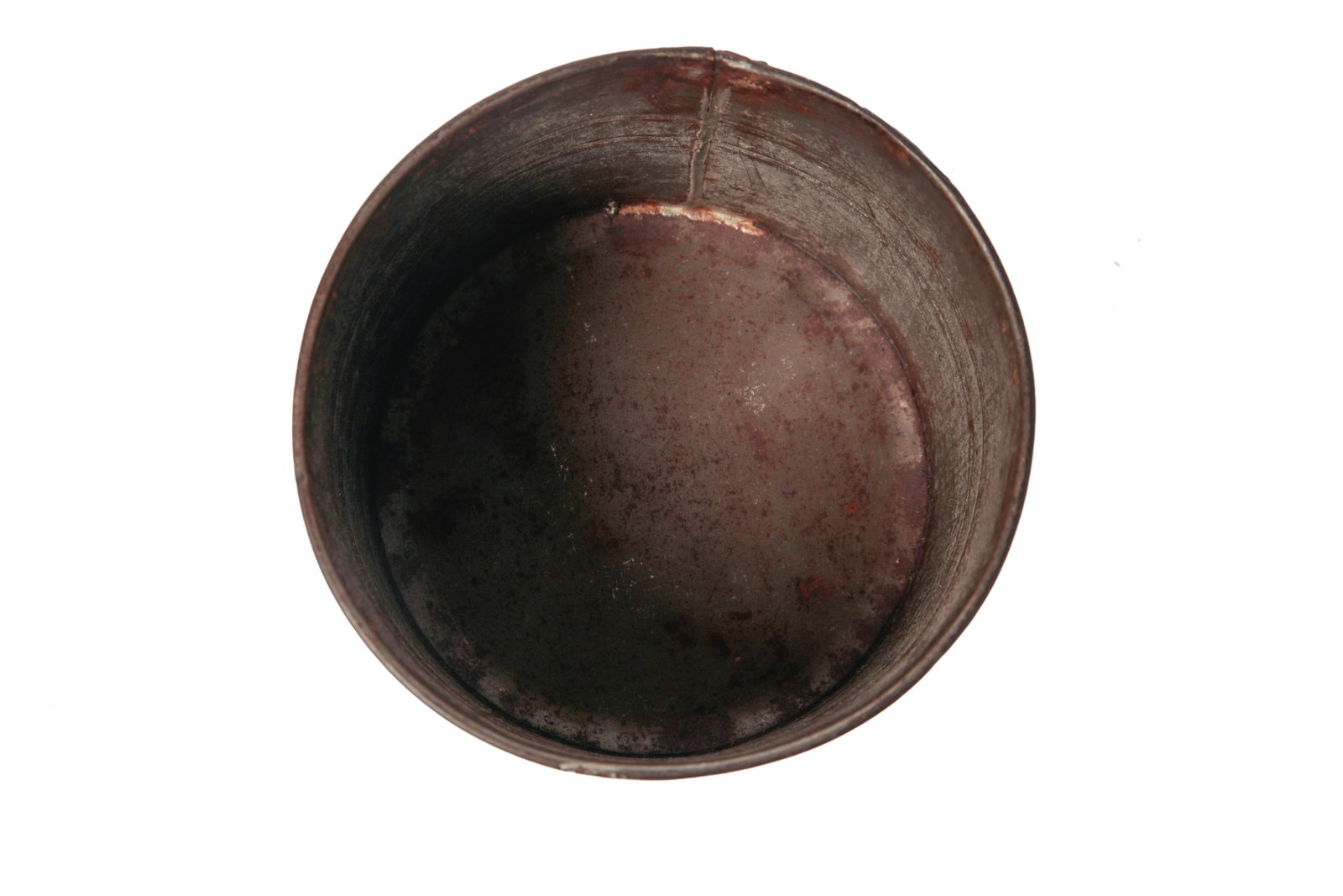 TOLE-DECORATED LIDDED ROUND BOX. - 9