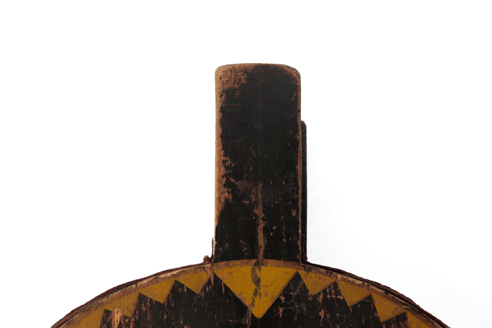 TWO PAINT-DECORATED BELLOWS. - 9